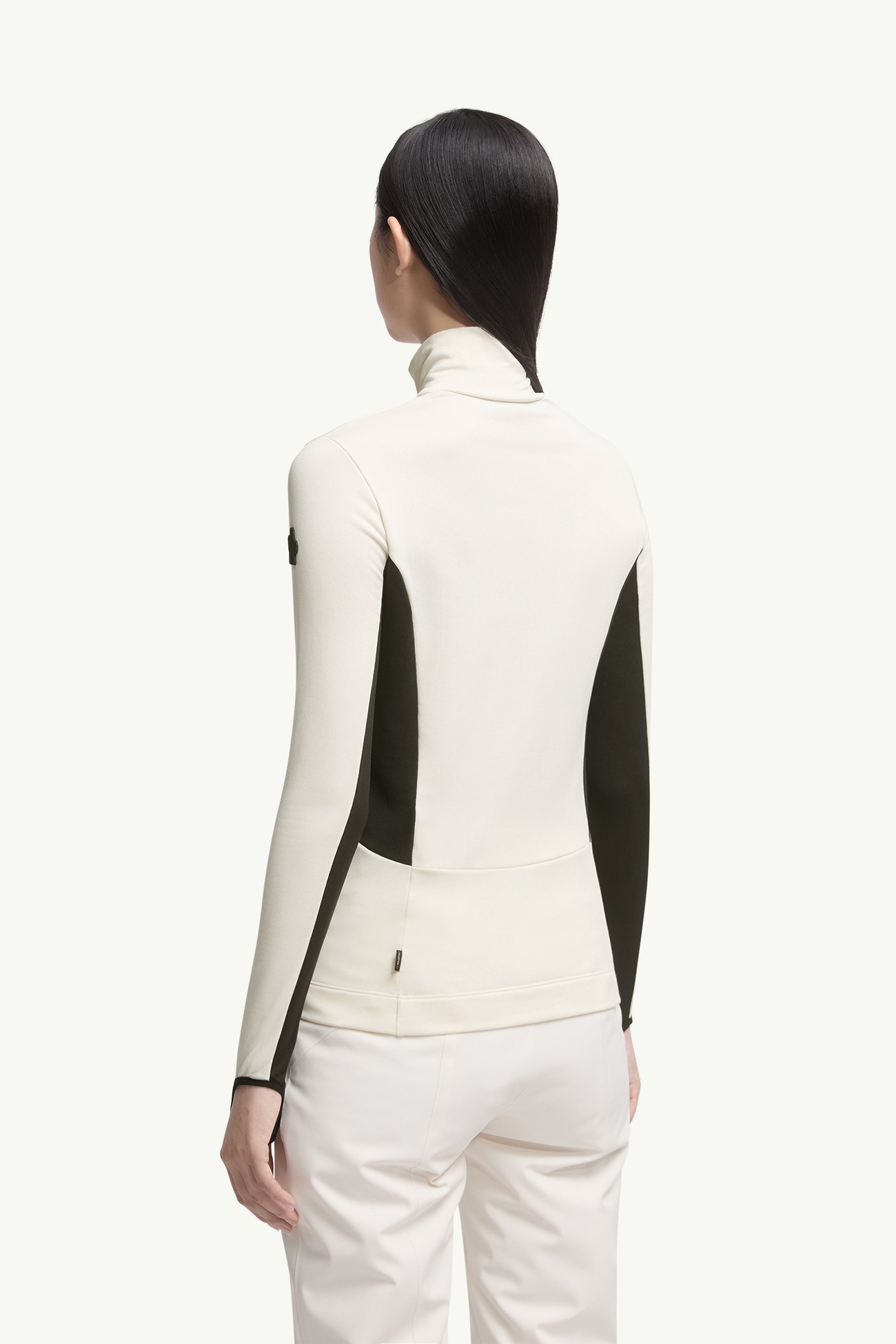 Dolcevita Polartec® con mezza zip Donna Bianco Moncler 4