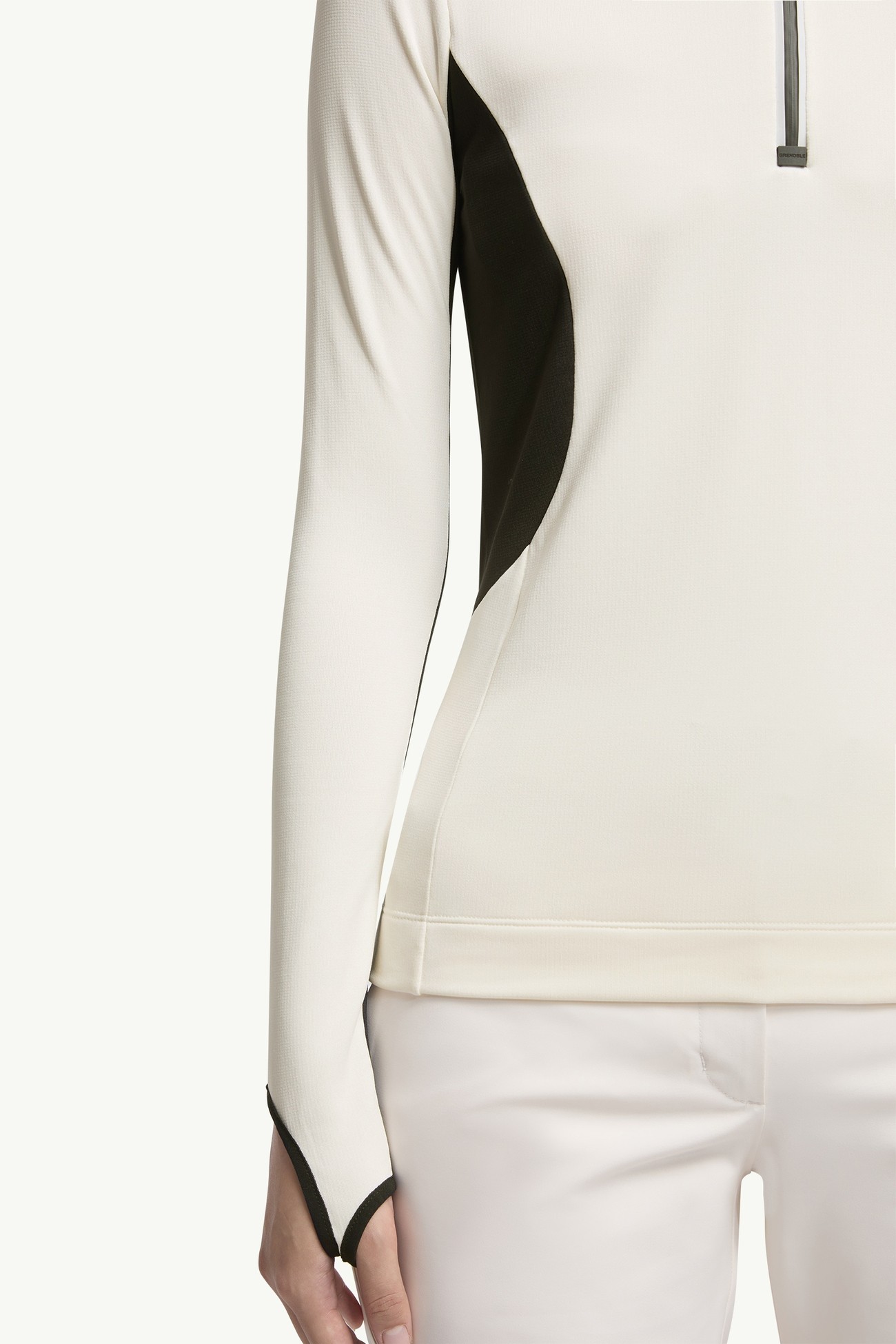 Dolcevita Polartec® con mezza zip Donna Bianco Moncler 5