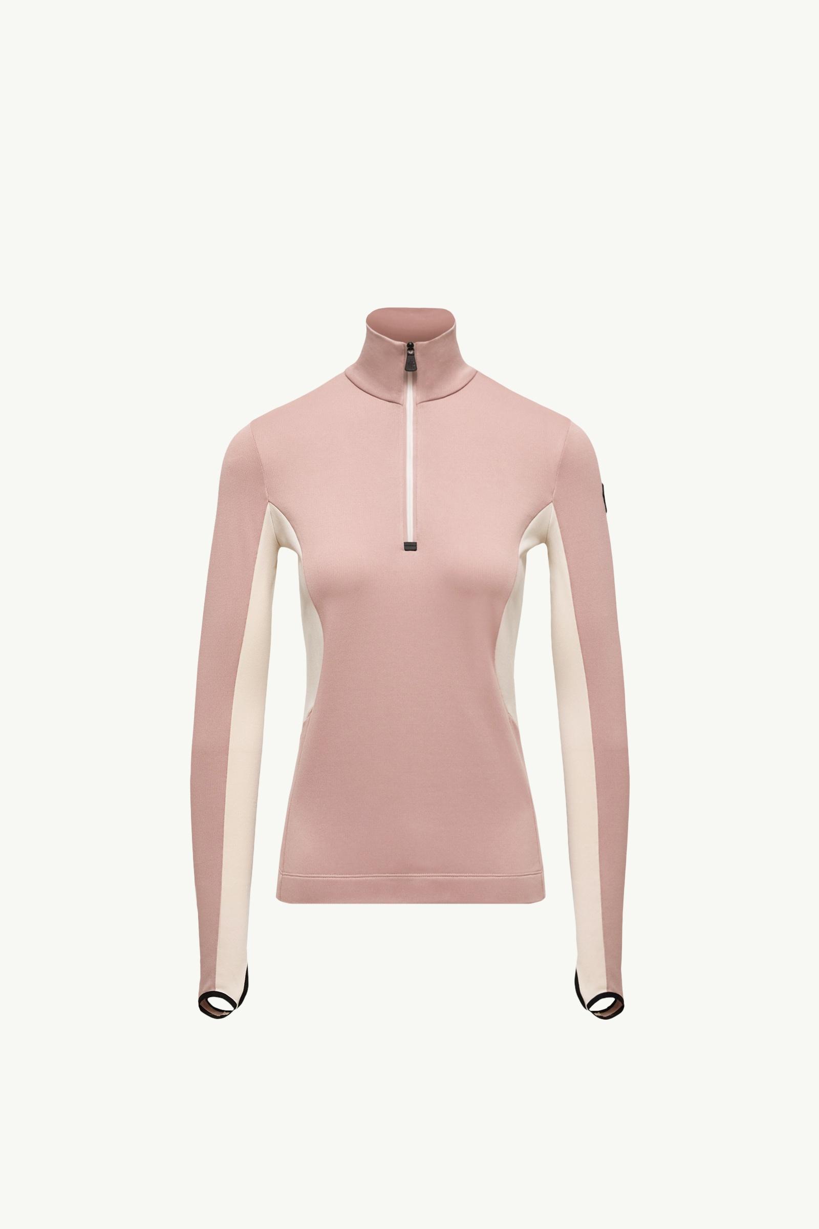 Dolcevita Polartec® con mezza zip Donna Rosa Moncler