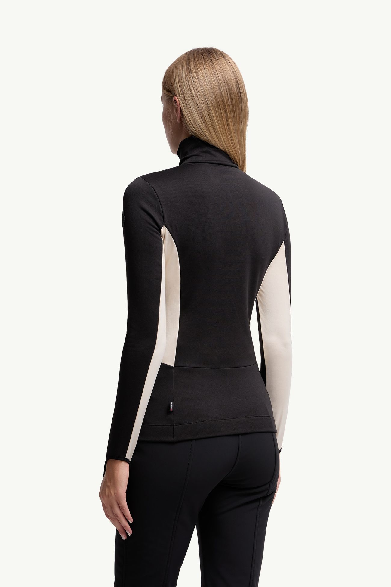 Pull à col roulé semi-zippé Polartec® Femmes Noir Moncler 4
