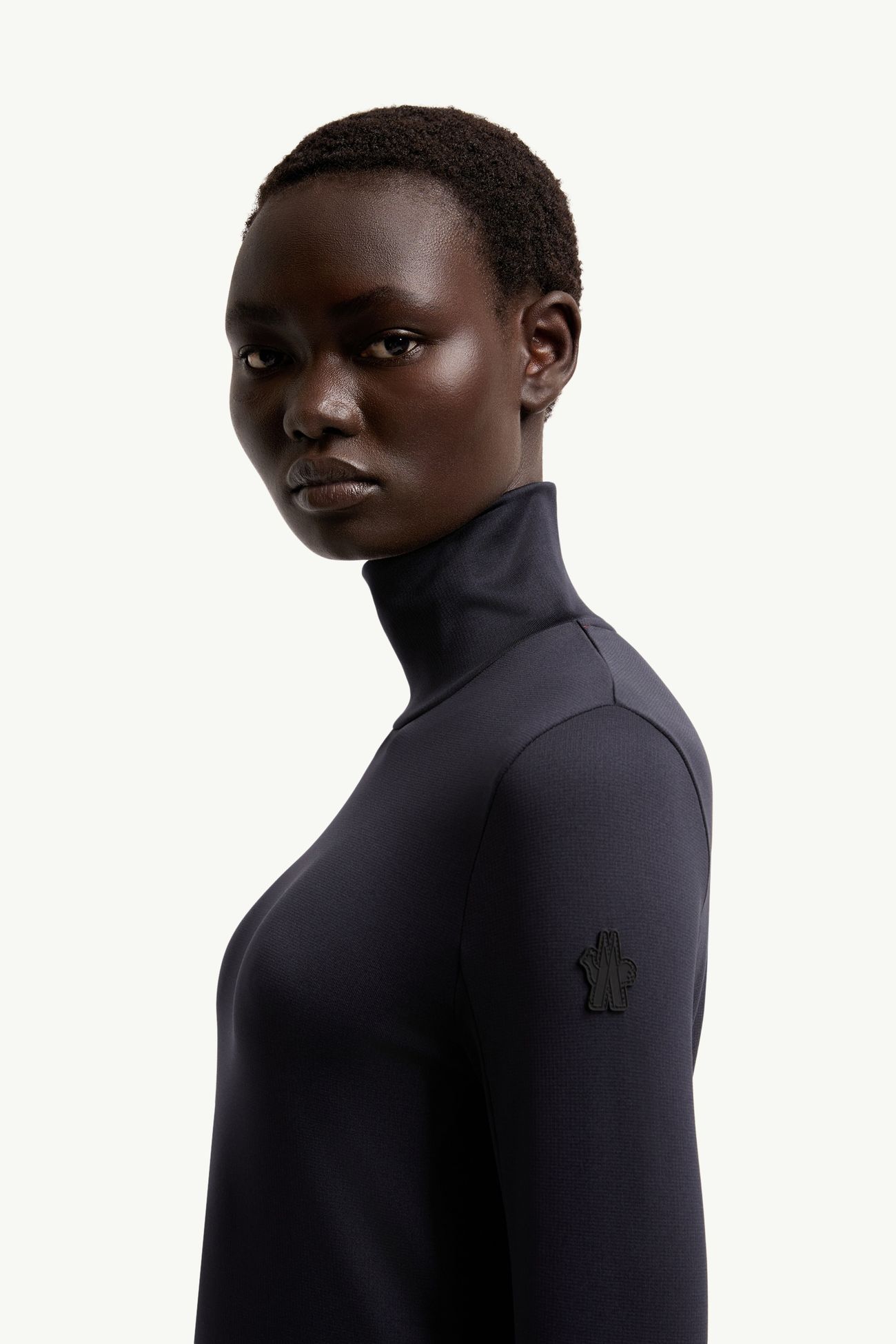 Polartec® Rollkragenpullover Damen Dunkelblau Moncler 1