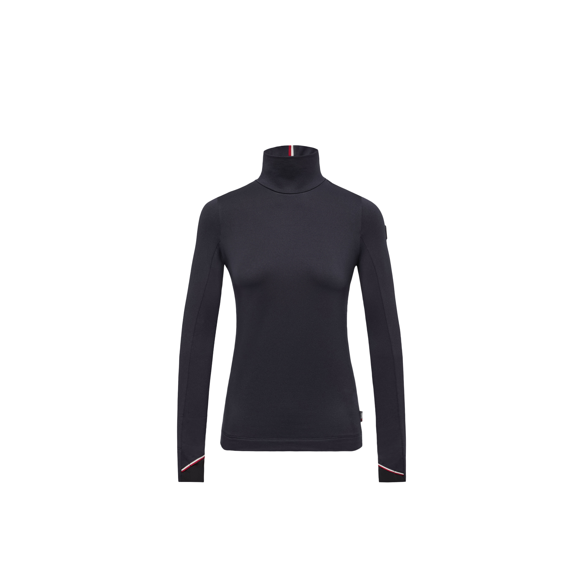 Moncler Dolcevita In Polartec Donna da Blu, Taglia: L - Immagine 1