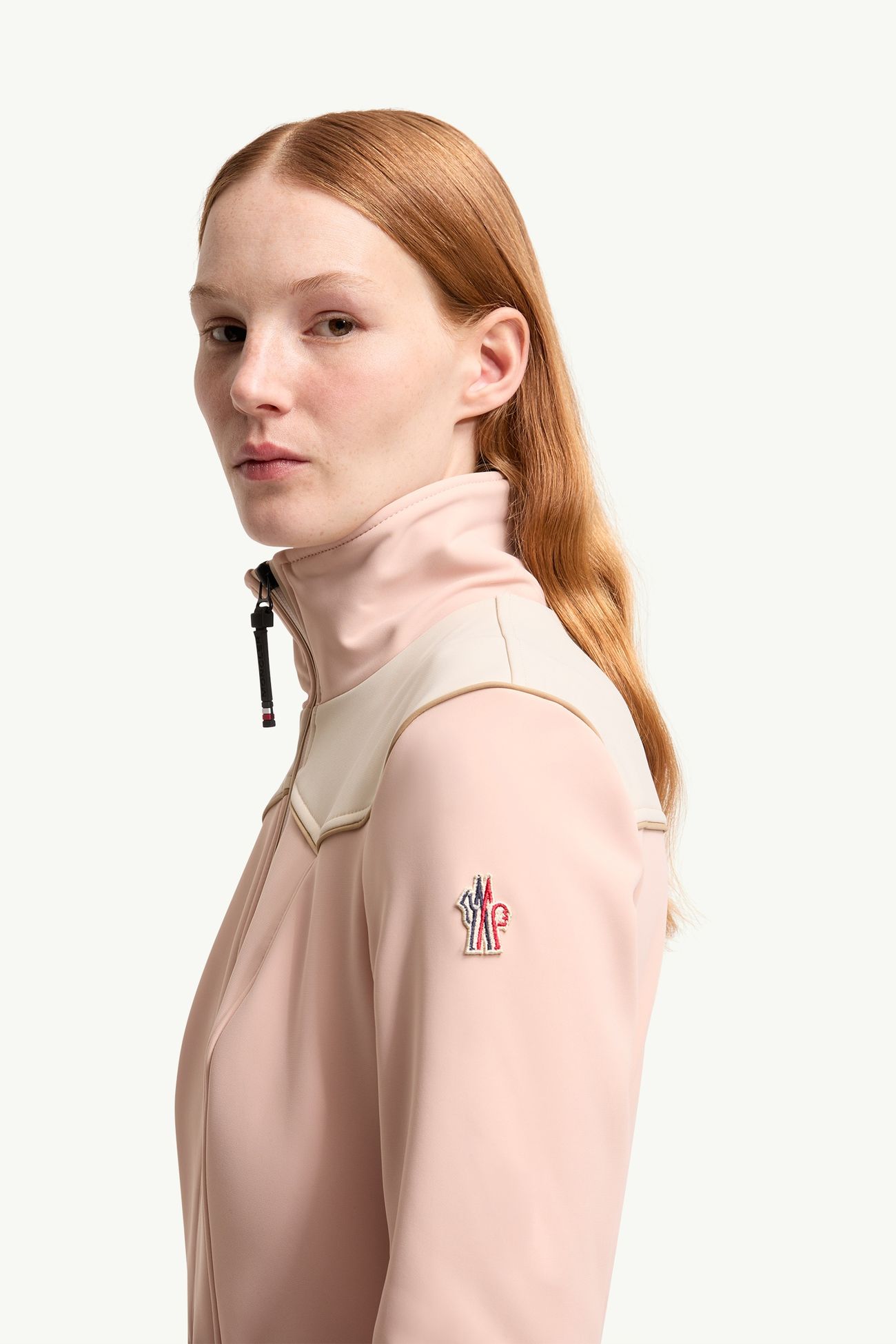 Mono de esquí Mujer Rosado Moncler 1