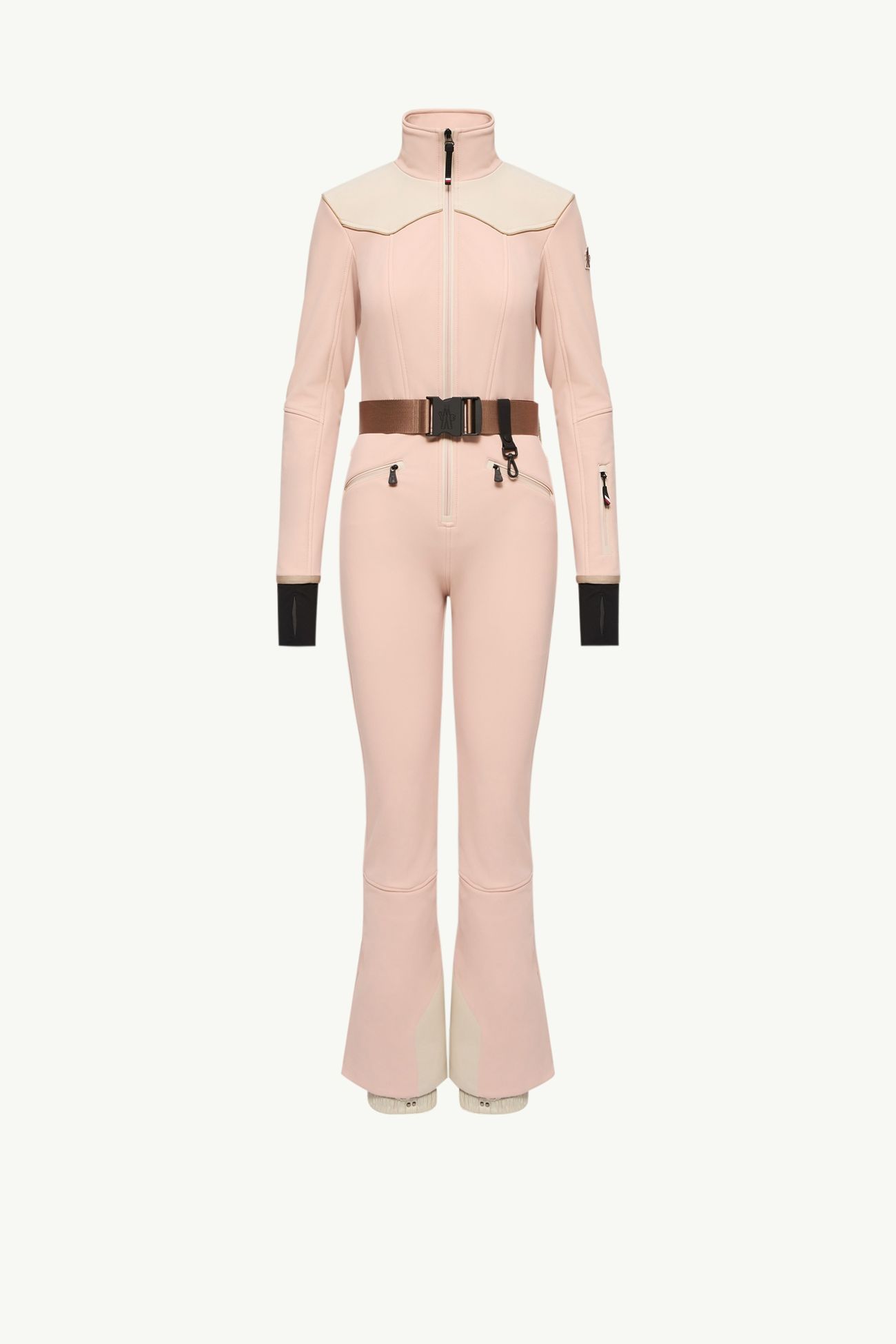 Ski Suit Women Pink Moncler 2