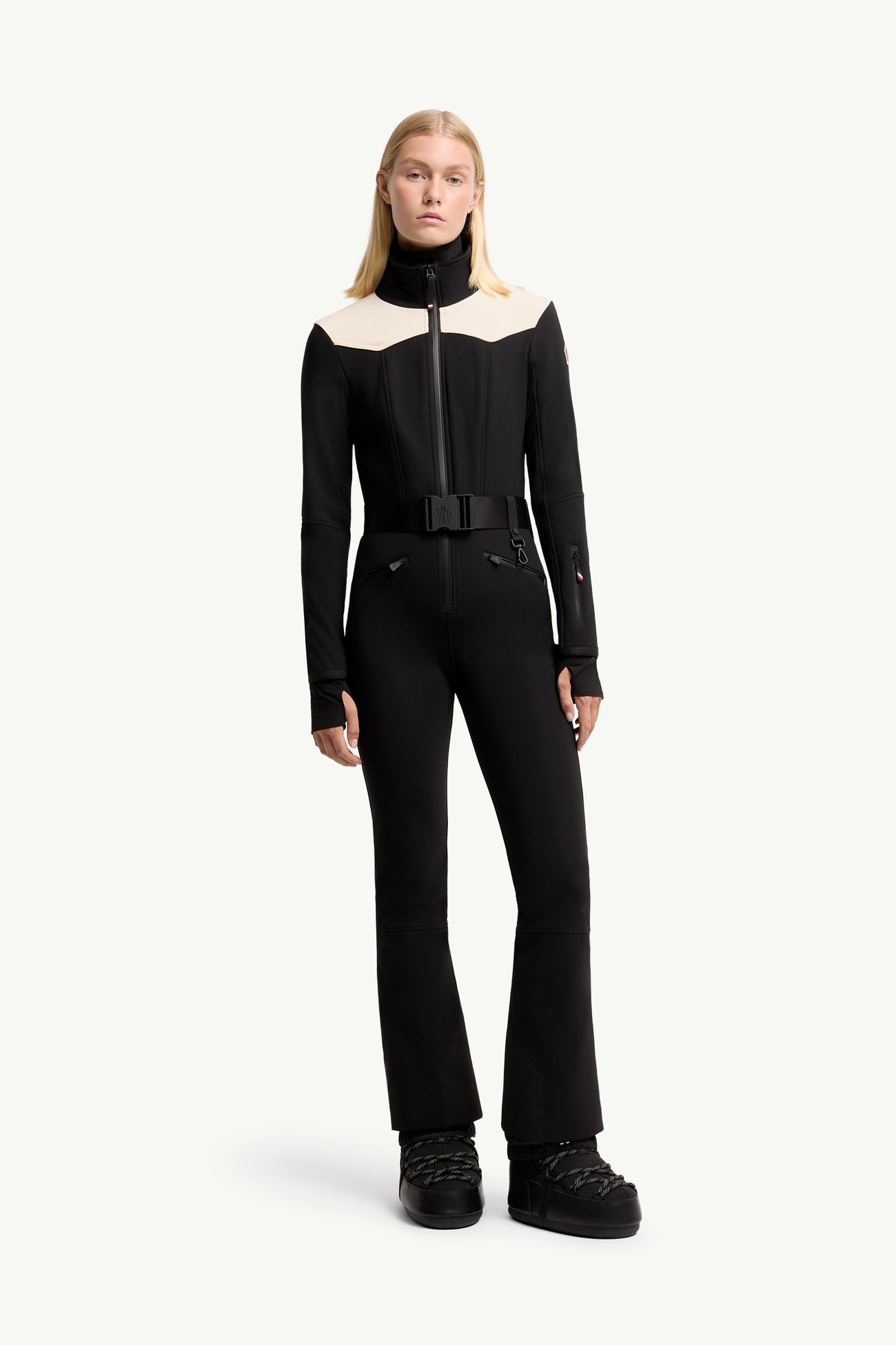 Skianzug Damen Schwarz Moncler 3