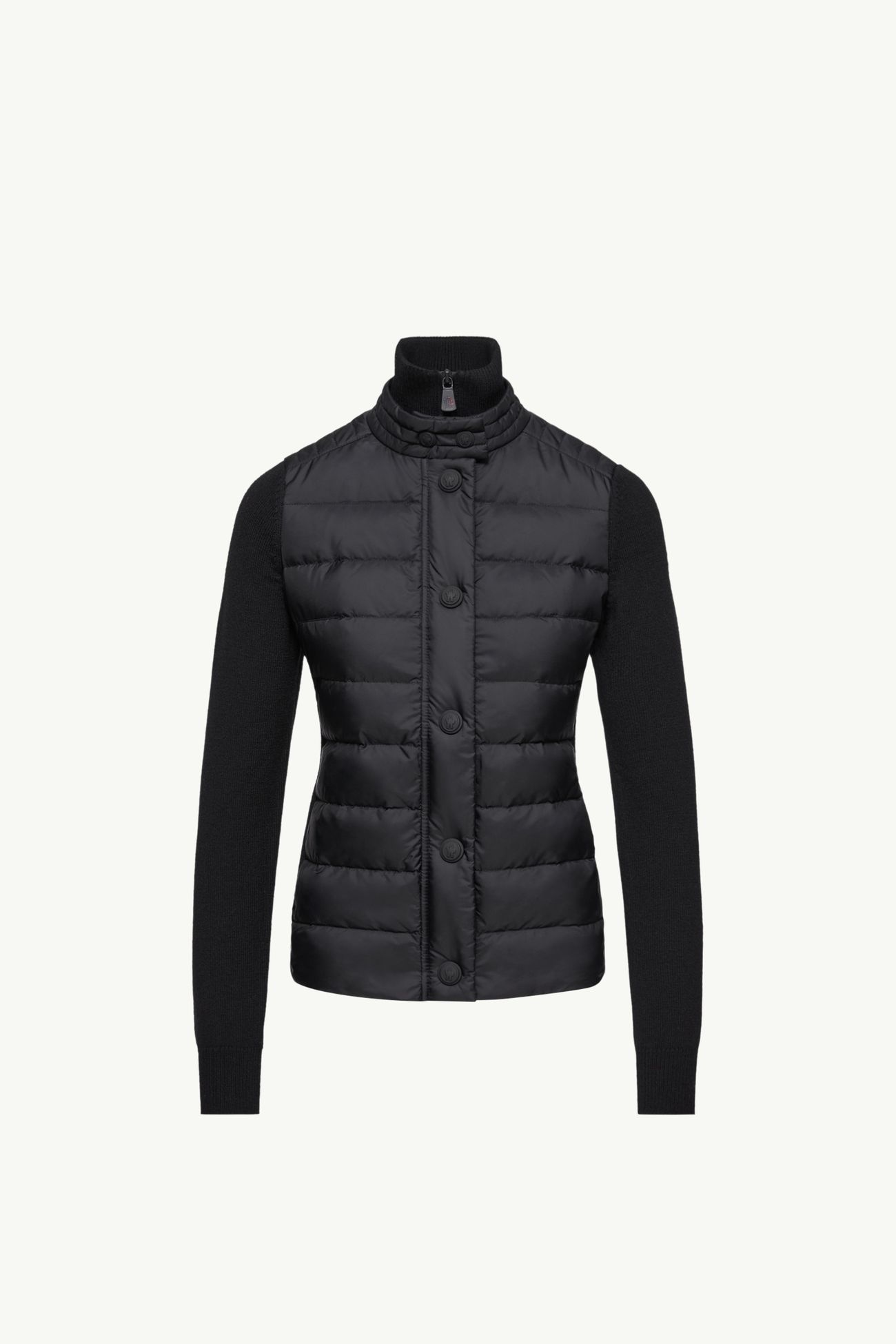 패딩 울 혼방 카디건 여성 블랙 Moncler 2