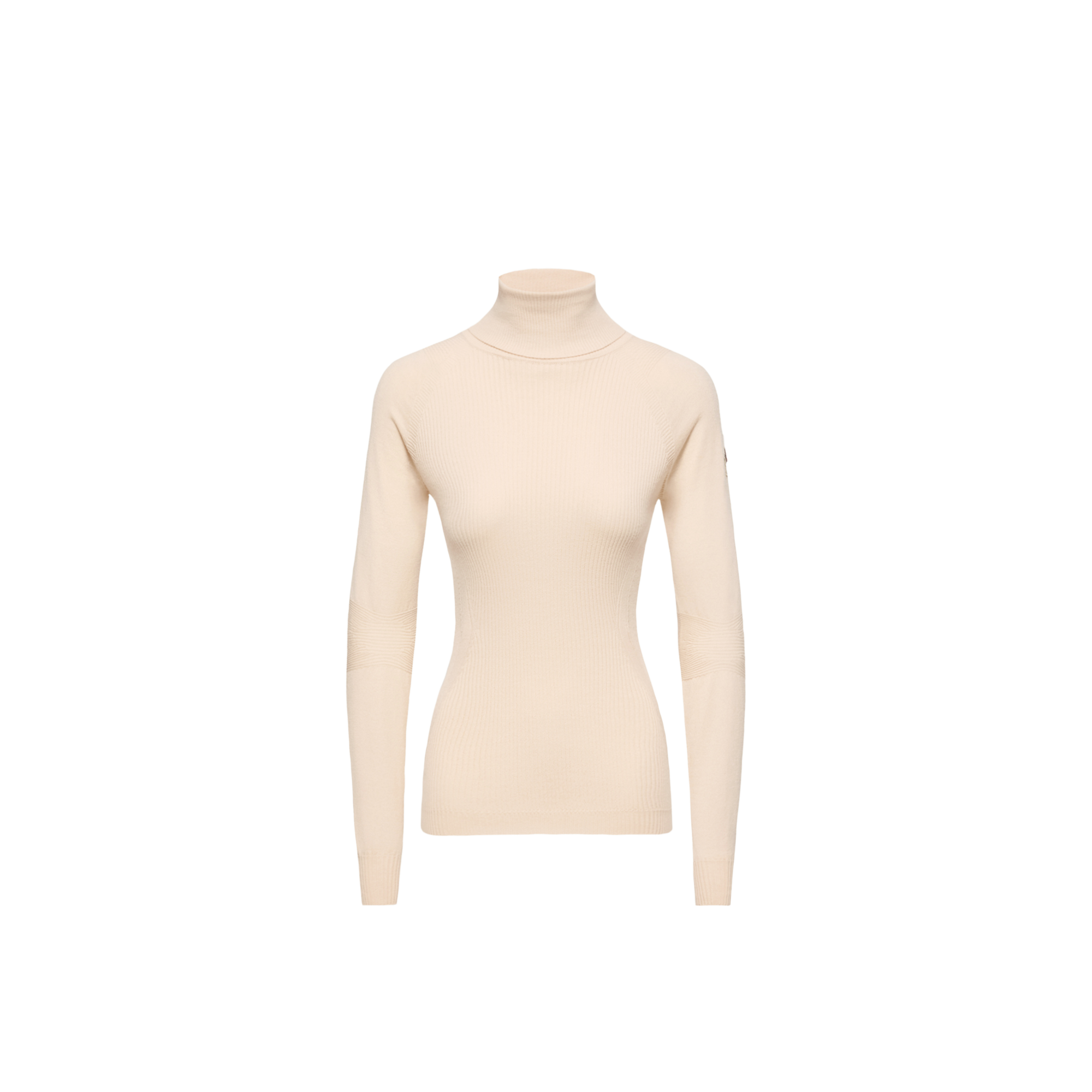 Moncler - Grenoble Apres-Ski Rollkragenpullover - Knitwear - Damen - Beige - S - Bild 5