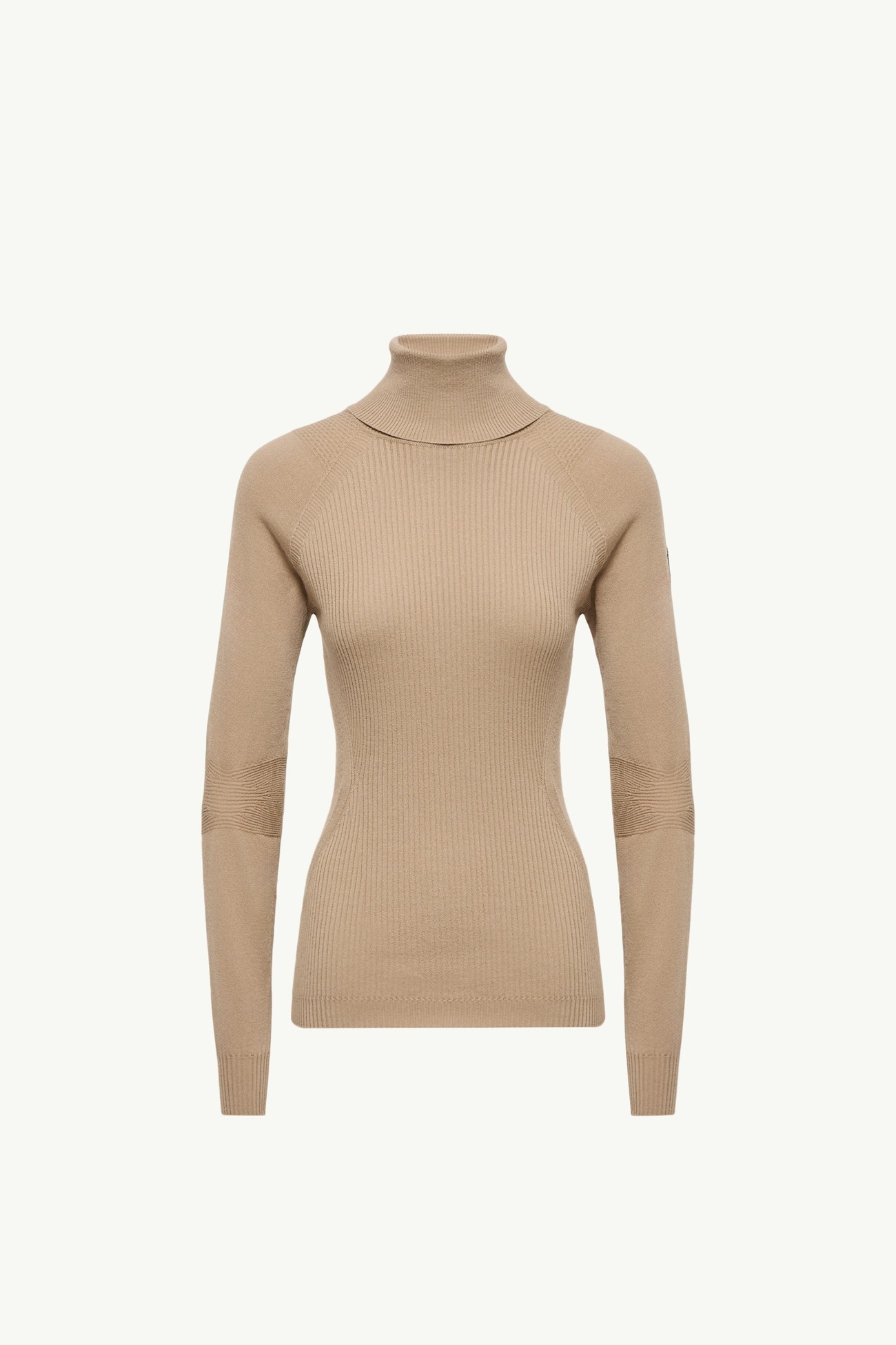 女士羊毛混纺高领毛衣 女士 米色 Moncler 2