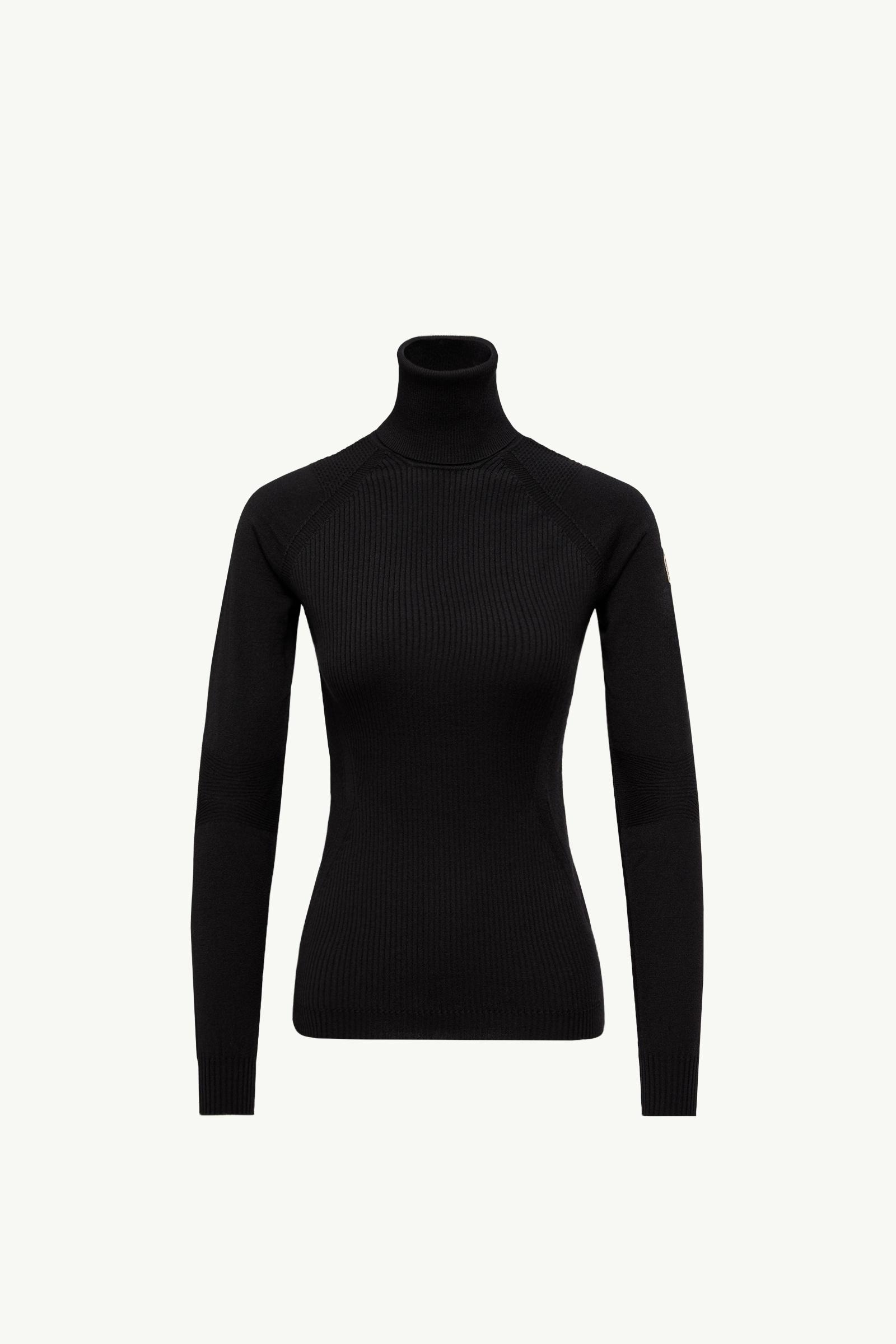 Maglione in misto lana Donna Nero Moncler