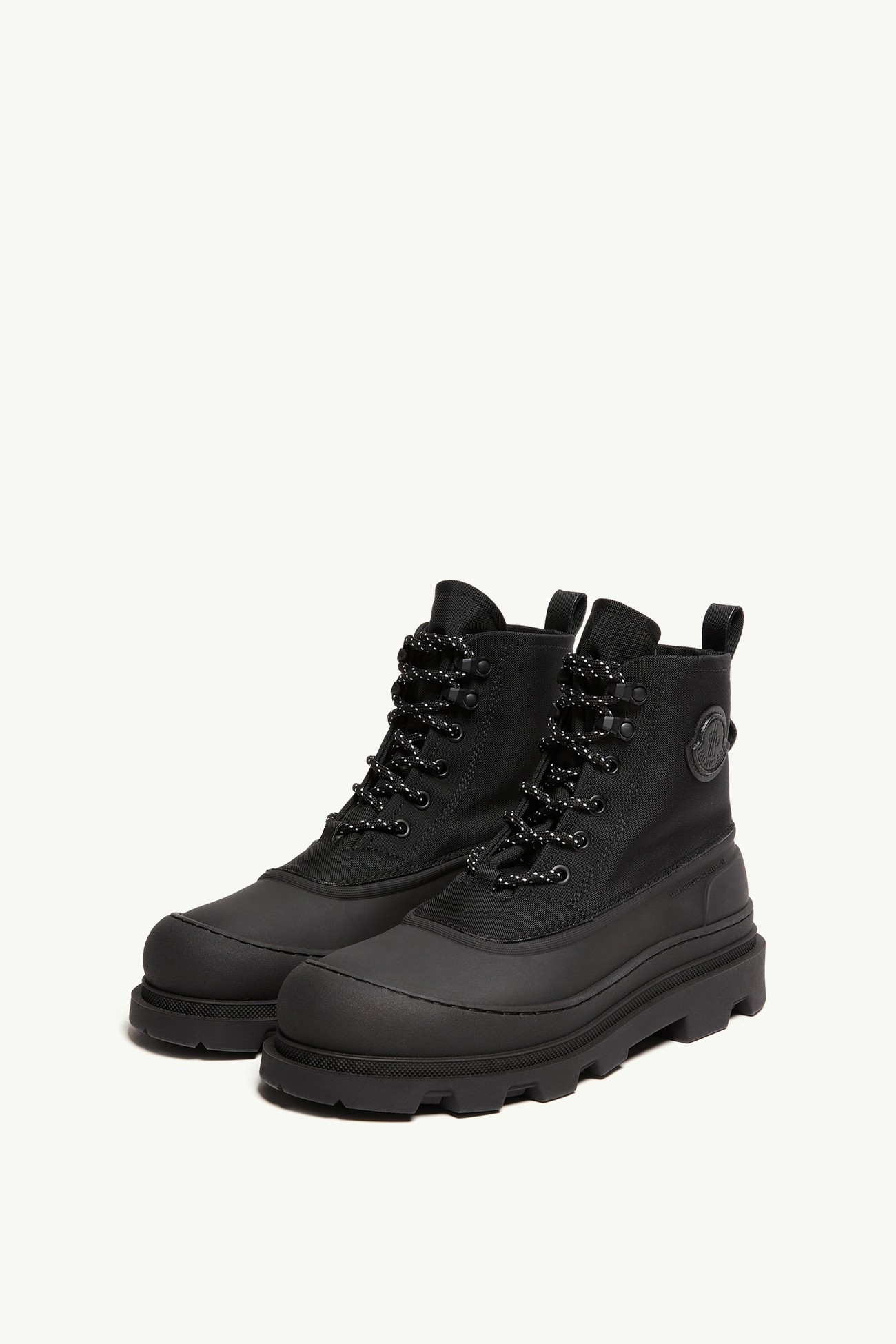 Vera Sheal繫帶靴 男士 黑色 Moncler 3