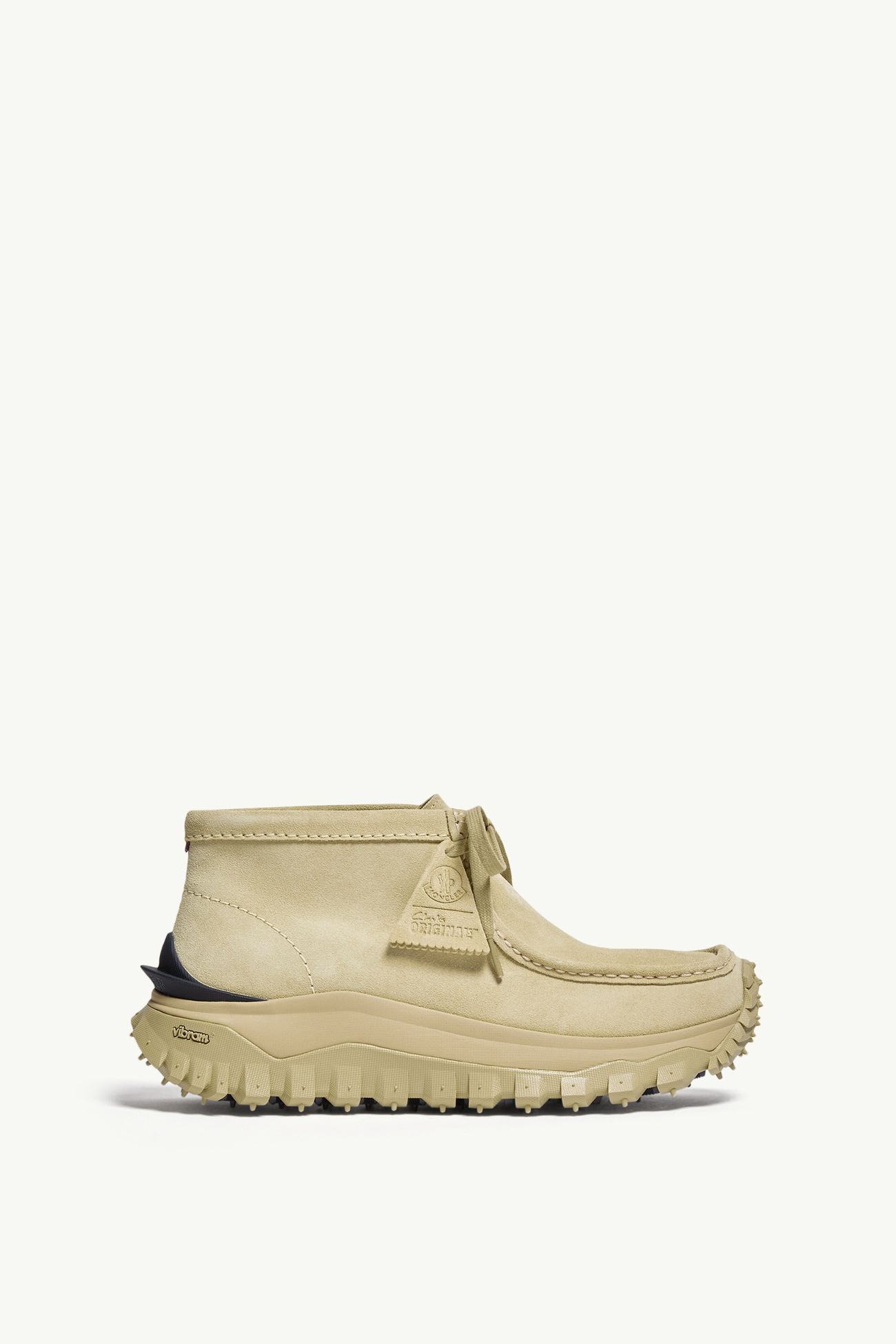 Moncler + Clarks Originals Trailgrip Wallabee GTX麂皮靴 男士 米色 Moncler 0