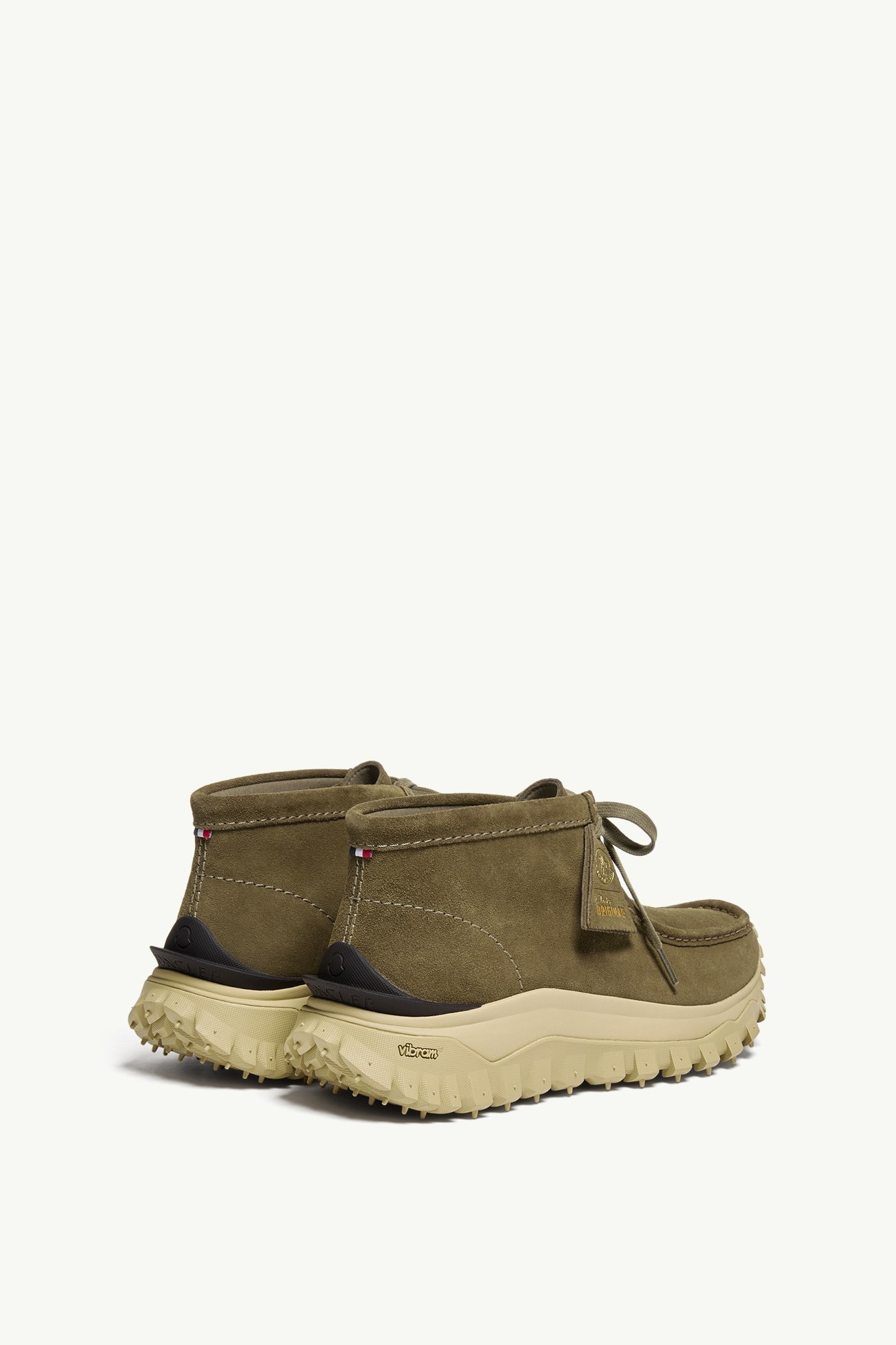 Bottes en daim Trailgrip Wallabee GTX Moncler + Clarks Originals Hommes Vert Olive Moncler 4