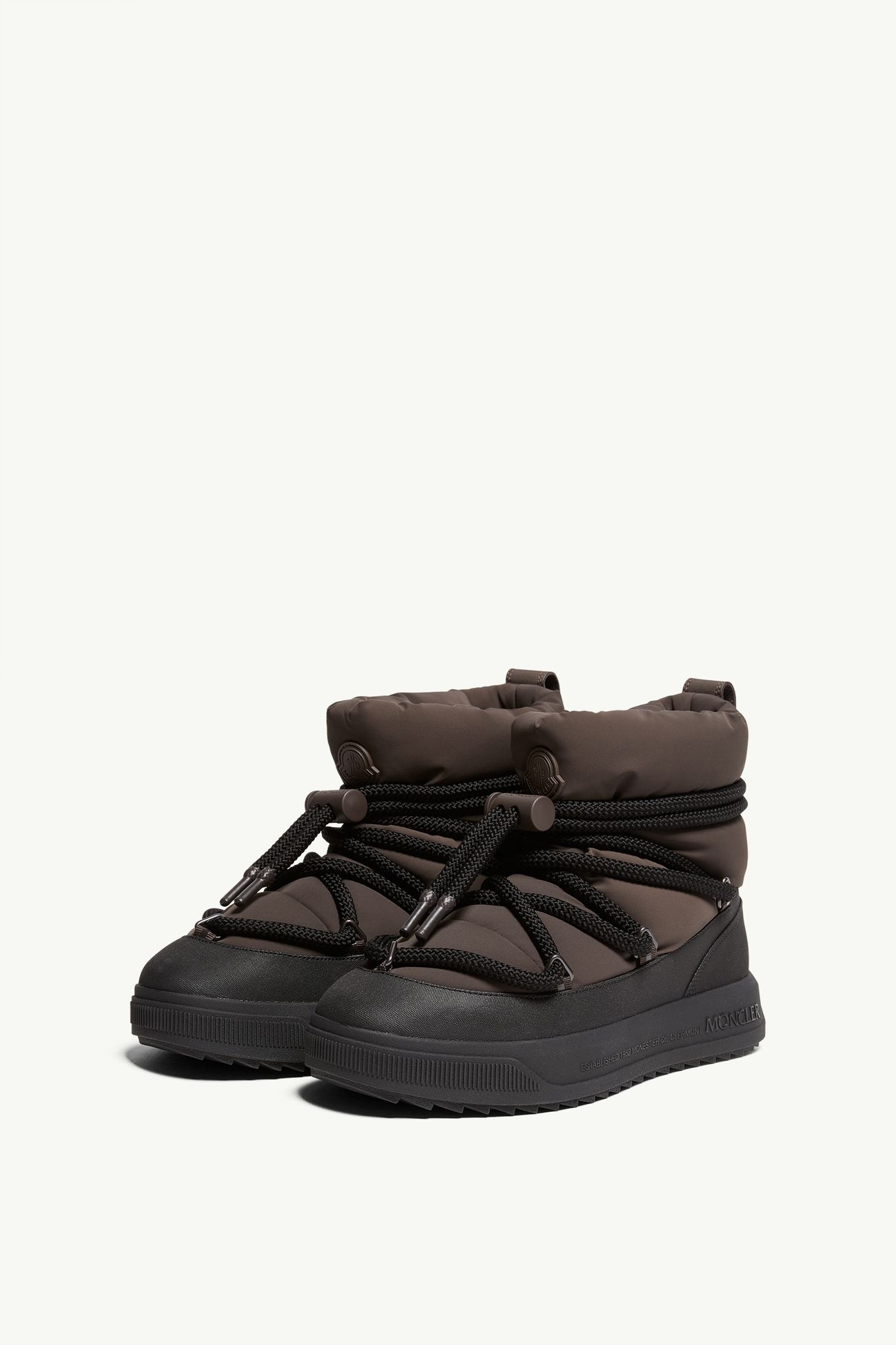 Moncler Altive Mid 스노우 부츠 남성 브라운 Moncler 4