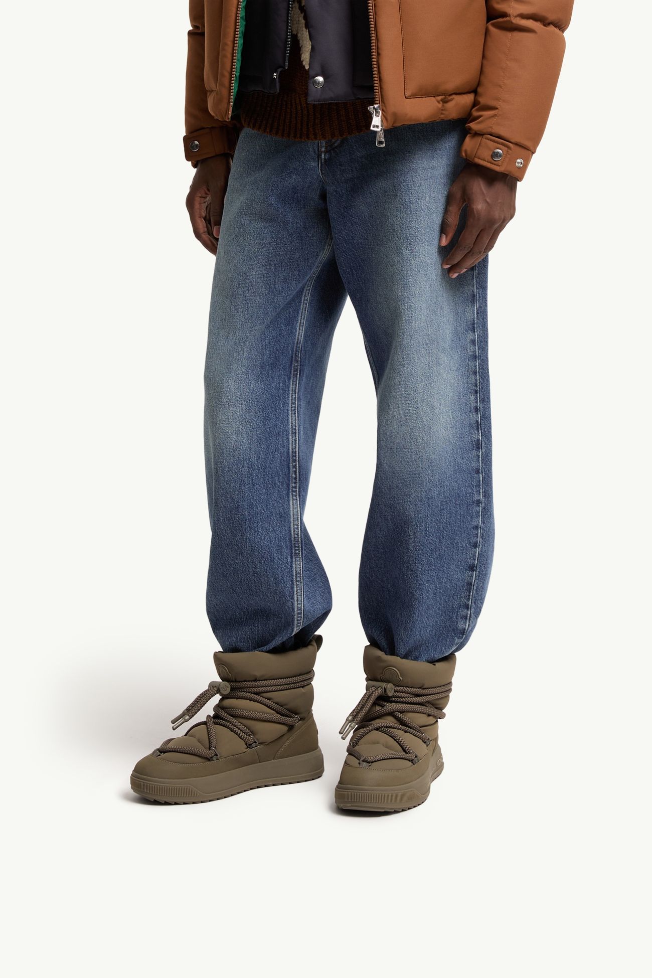 Moncler Altive Mid 스노우 부츠 남성 올리브 그린 Moncler 1