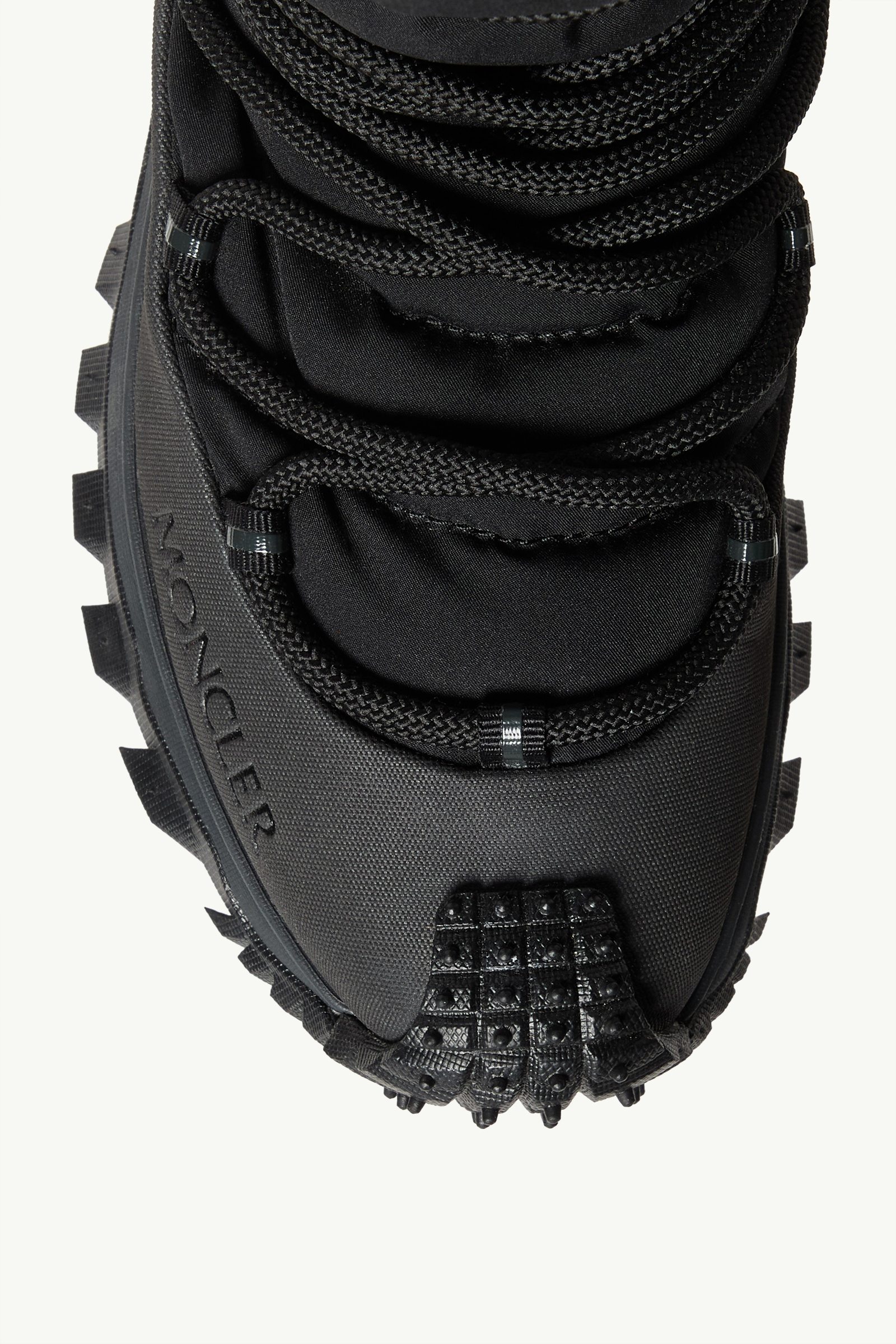 Black Trailgrip GTX Lace-Up Boots - Boots for Men | Moncler TW
