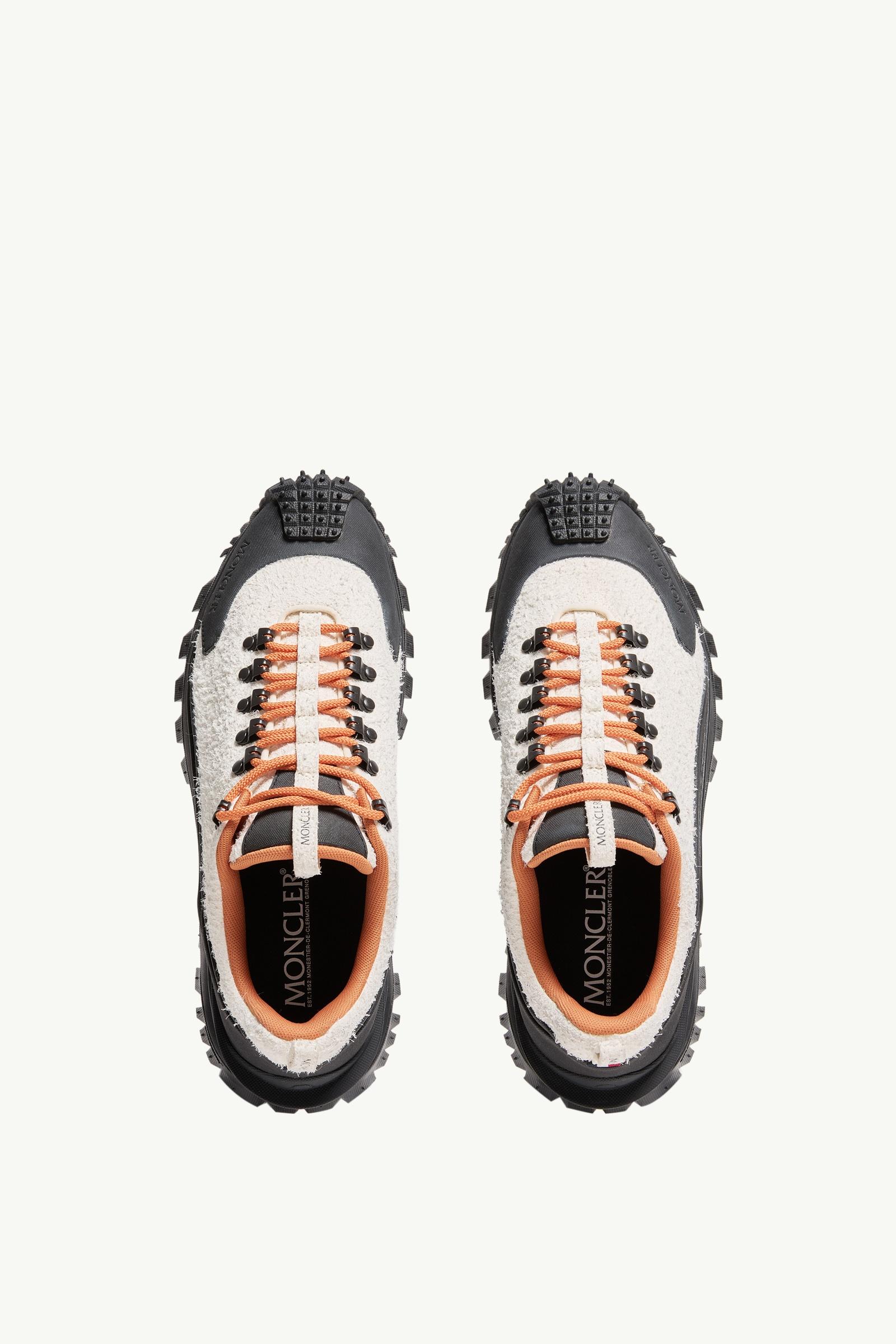 スニーカー MONCLER SNEAKERS White & Black Trailgrip APEX GTX Sneakers - Sneakers for Men