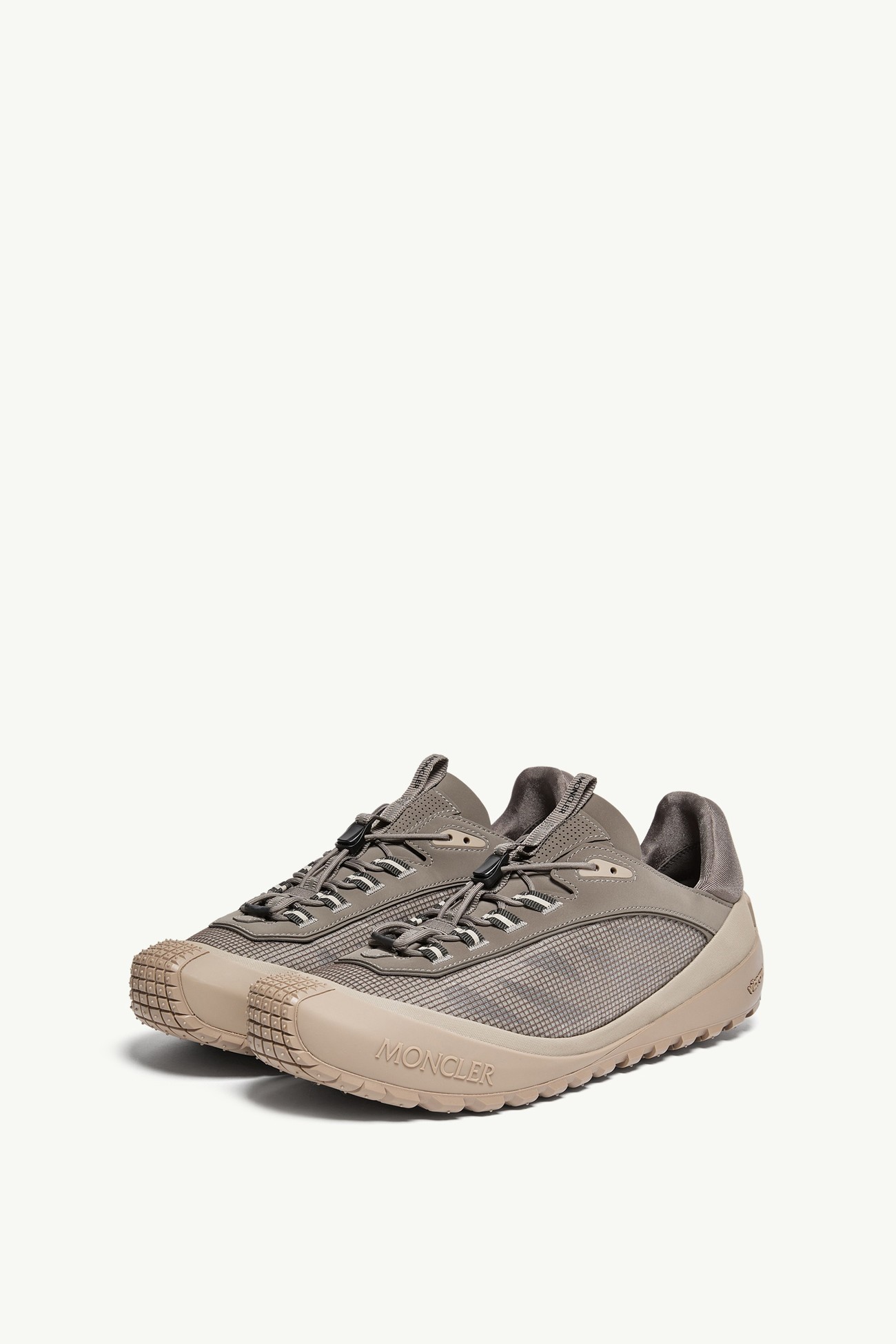 Trailgrip LP Suede & Nubuck Sneaker Men Gray Moncler 3