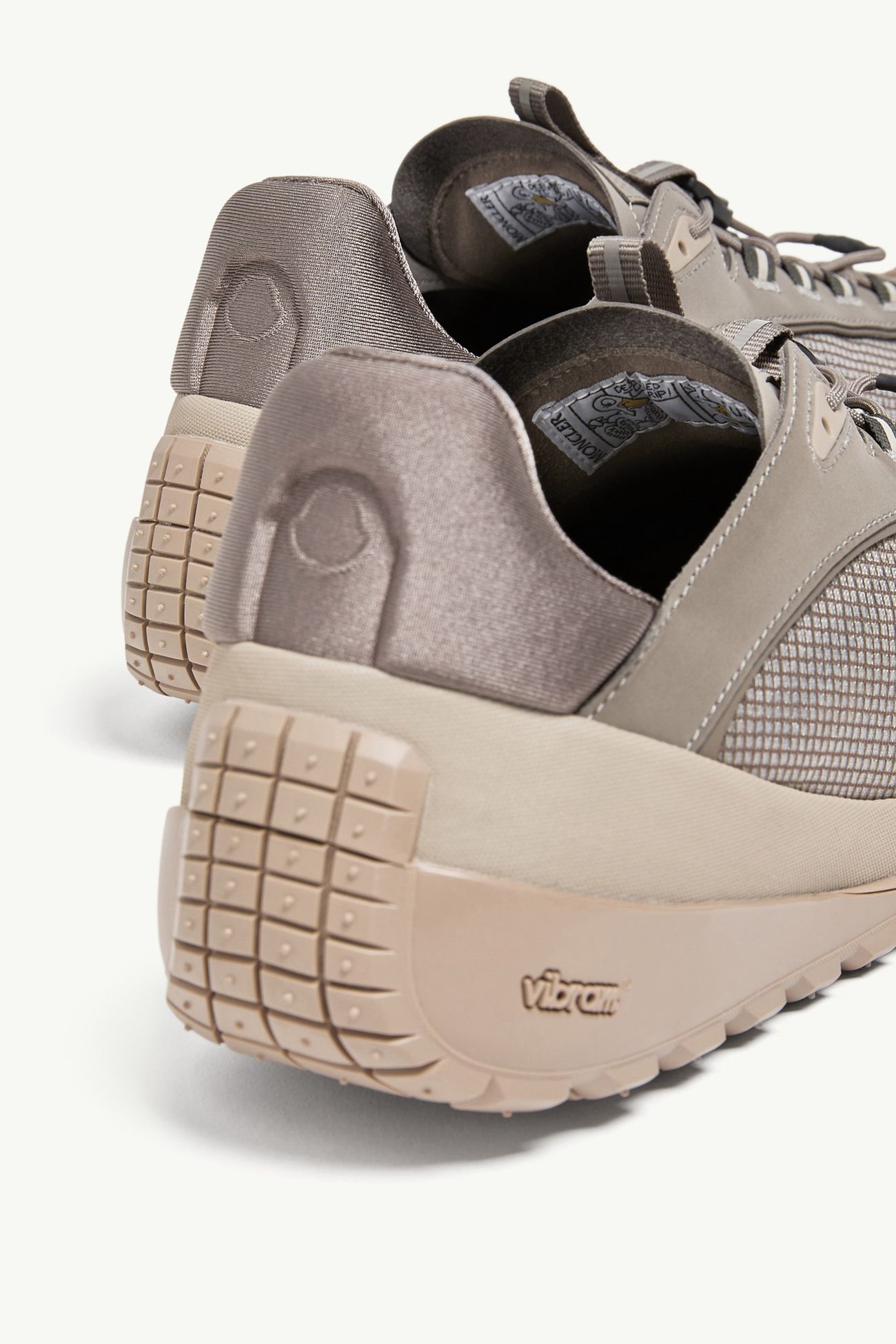 Sneakers Trailgrip LP en daim et nubuck Hommes Gris Moncler 7