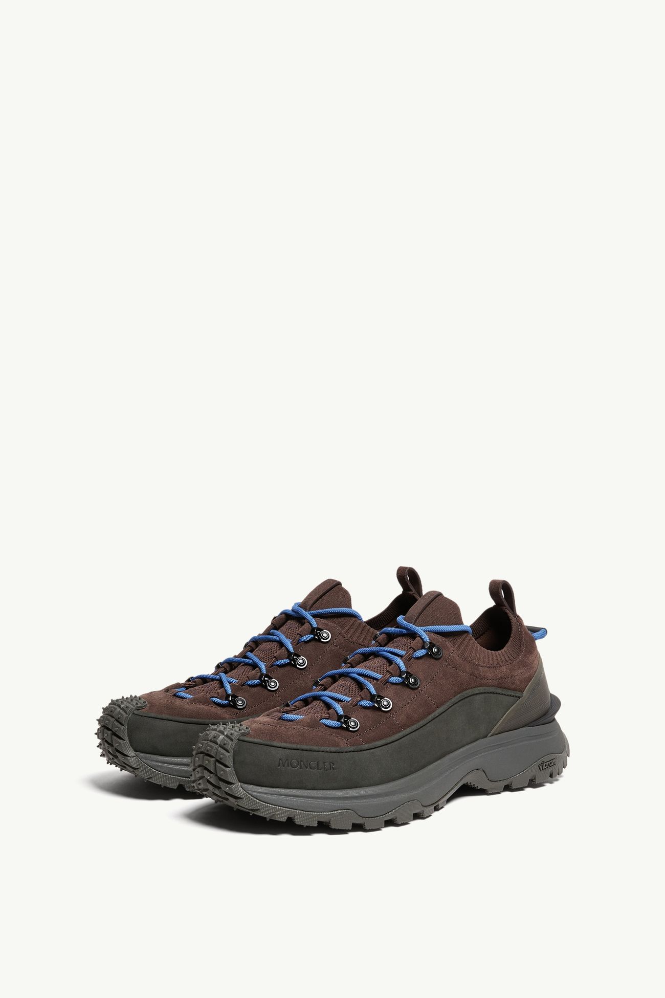 Sneakers Trailgrip Lite 3 en daim Hommes Marron Moncler 3