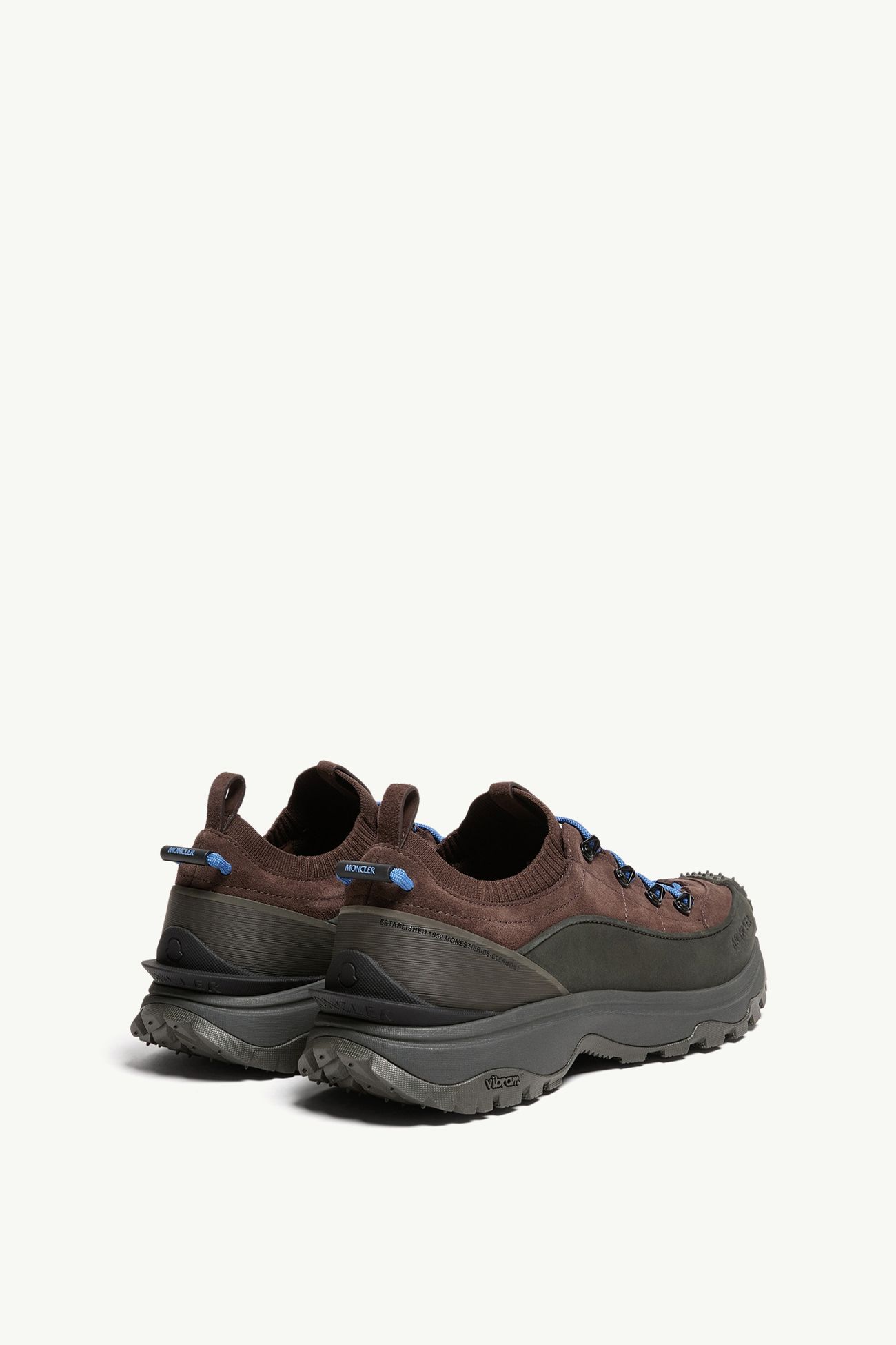 Sneakers Trailgrip Lite 3 en daim Hommes Marron Moncler 4