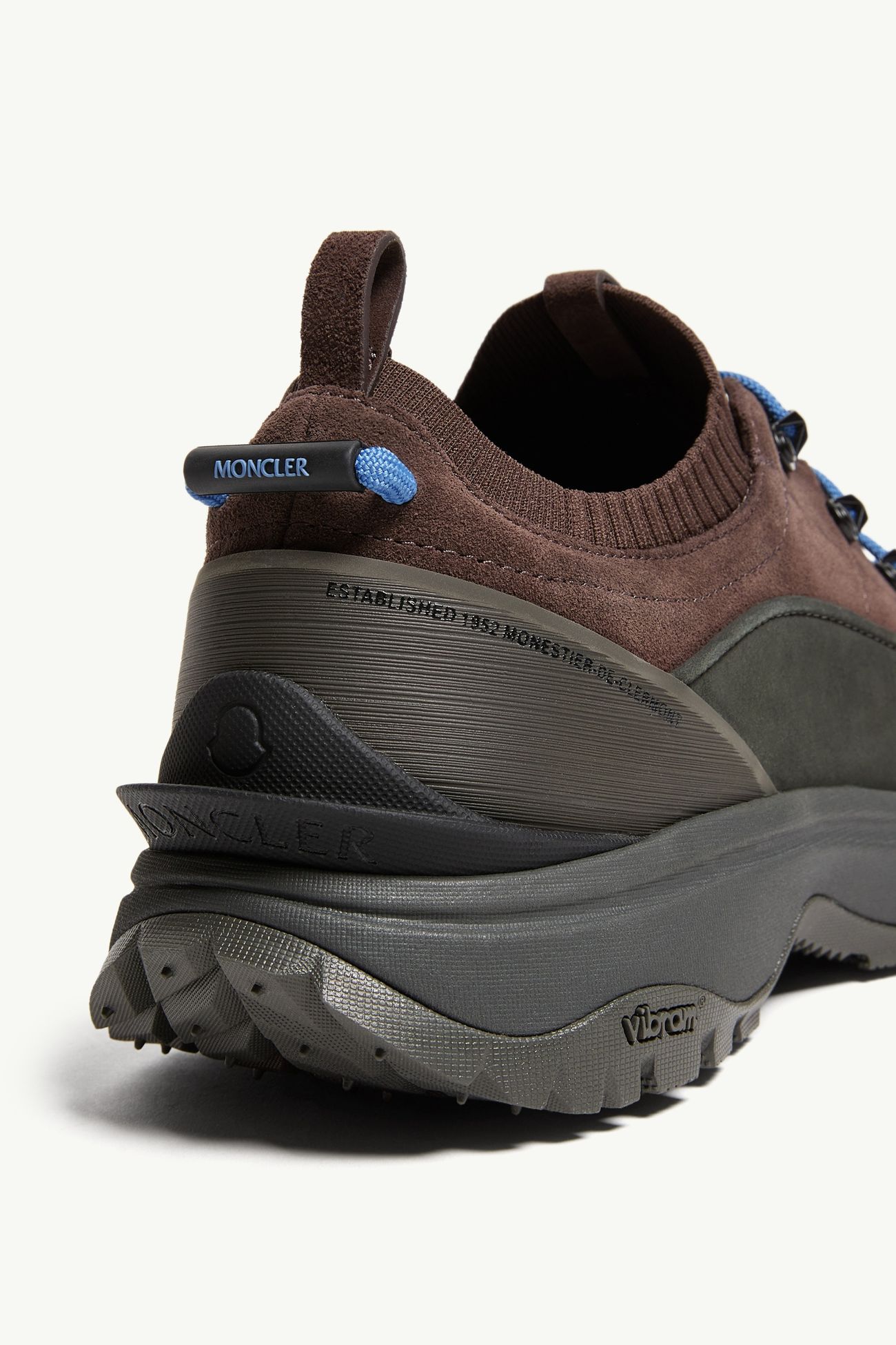 Sneakers Trailgrip Lite 3 en daim Hommes Marron Moncler 6
