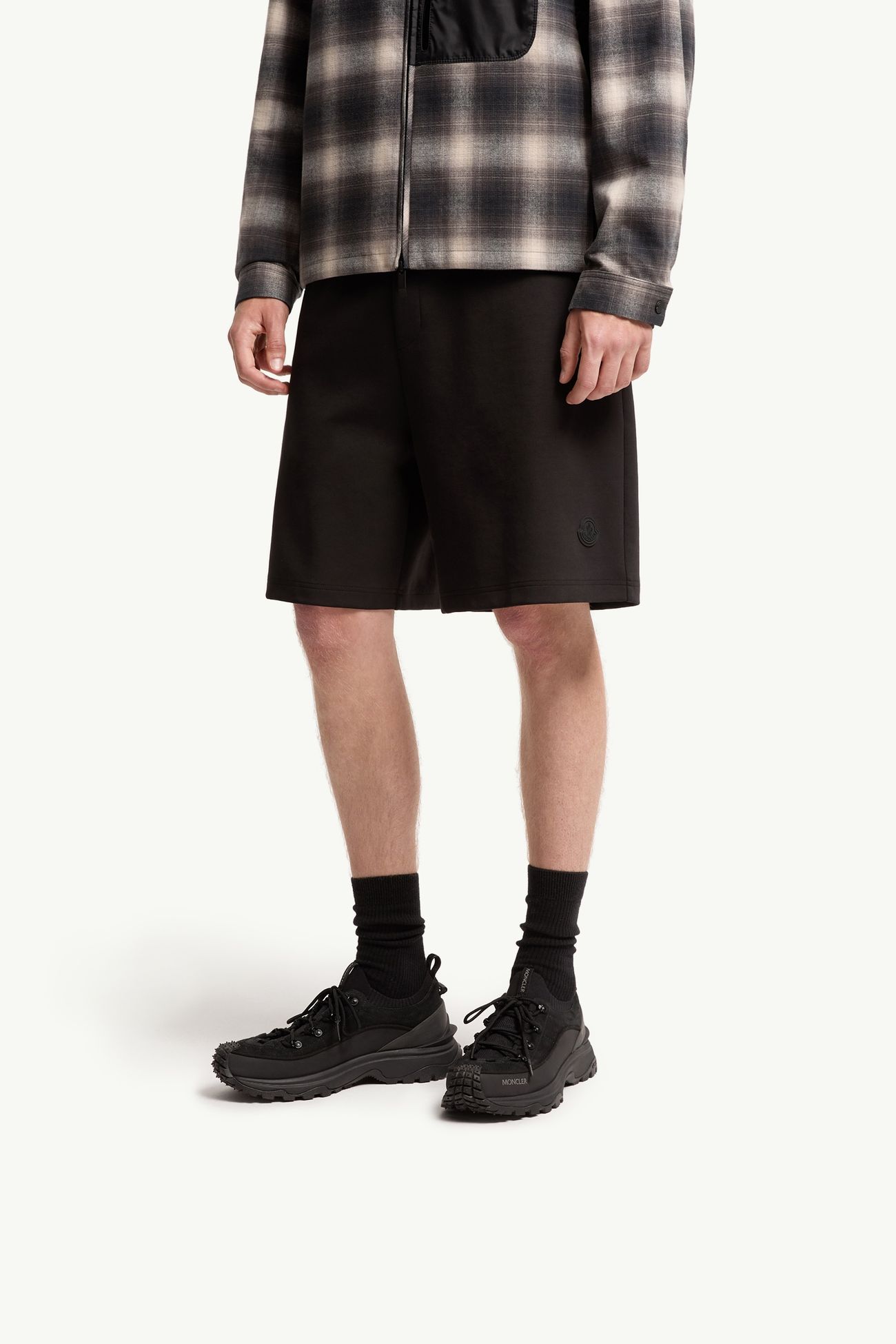 Sneakers Trailgrip Lite 3 en daim Hommes Noir Moncler 1