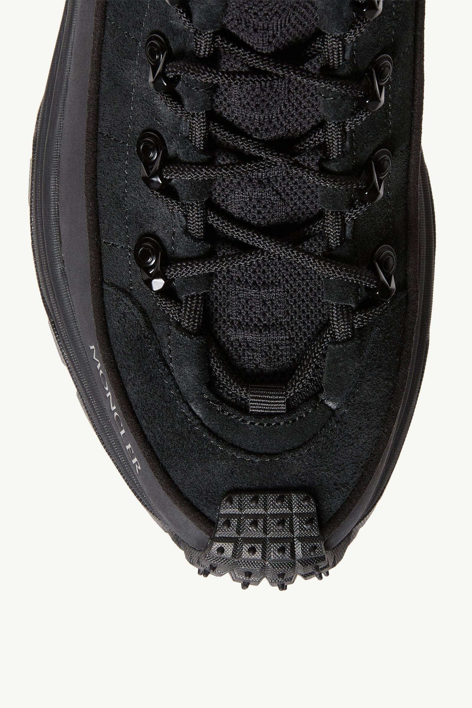 Black Trailgrip Lite3 Suede Sneakers - Sneakers for Men | Moncler US