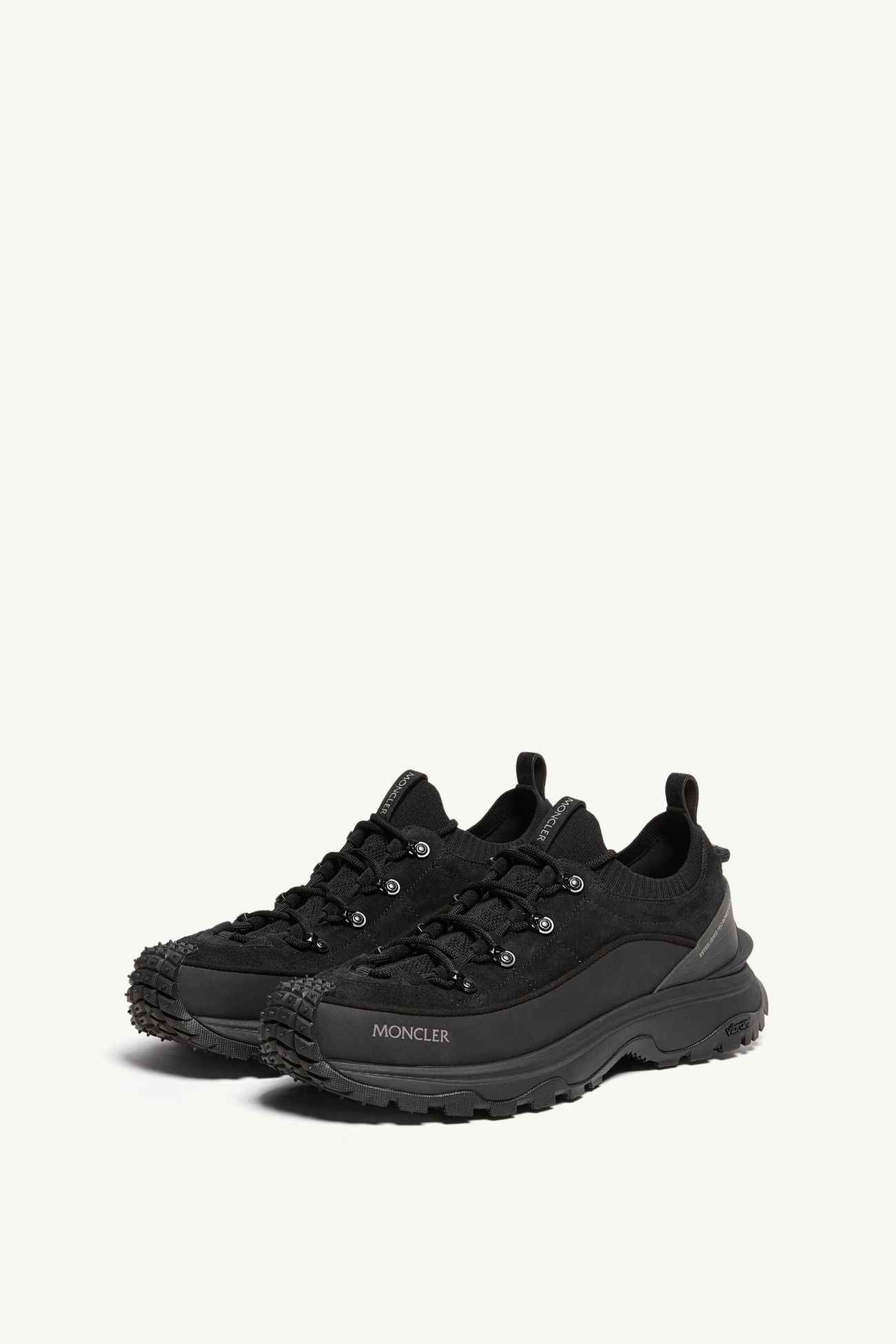 Sneakers Trailgrip Lite 3 en daim Hommes Noir Moncler 3
