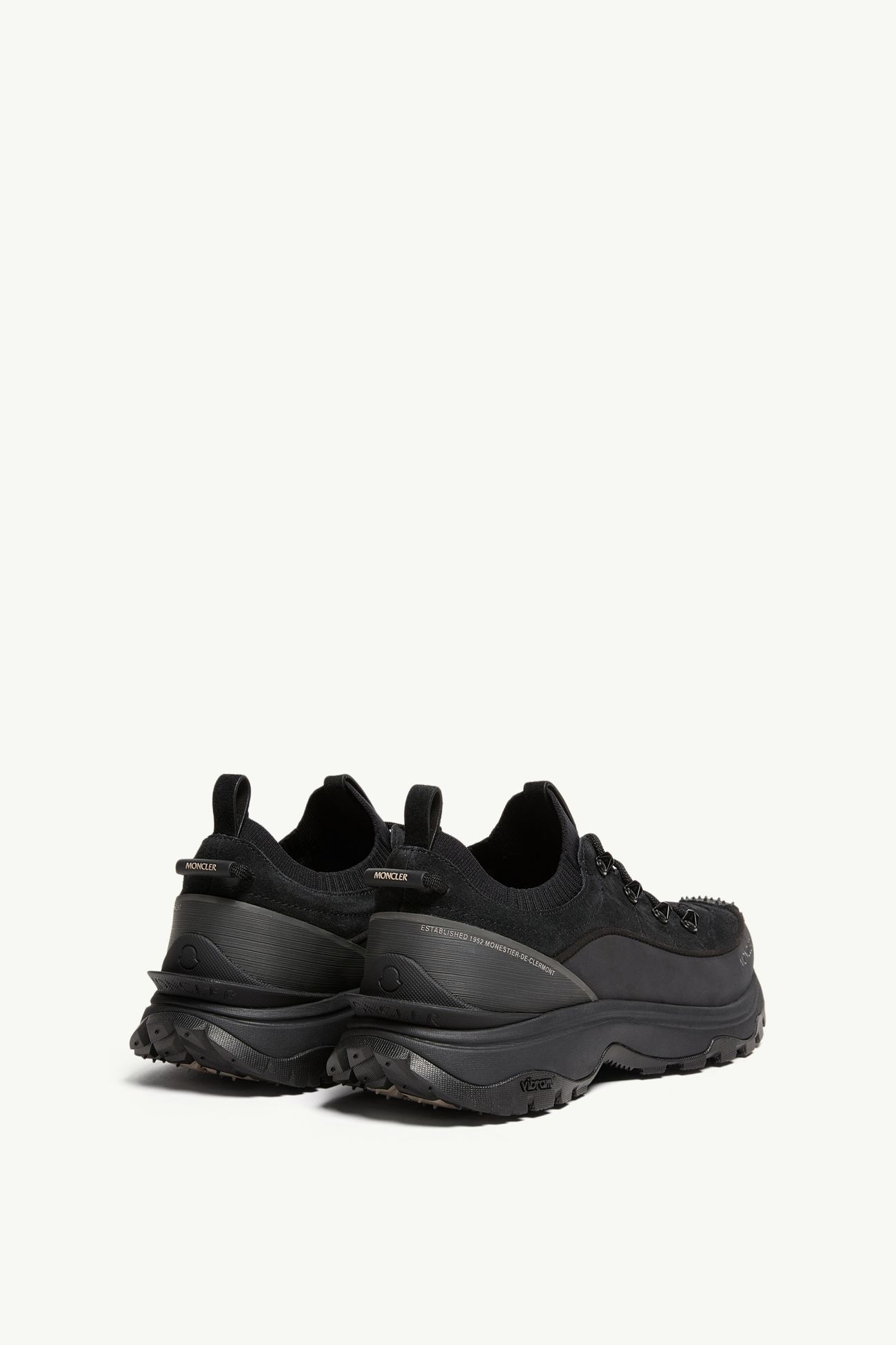 Sneakers Trailgrip Lite 3 en daim Hommes Noir Moncler 4