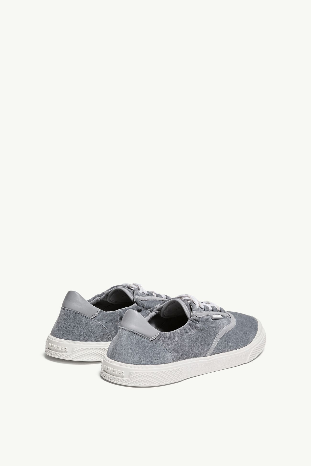 Vera Leisure Suede Trainers Men Gray Moncler 5