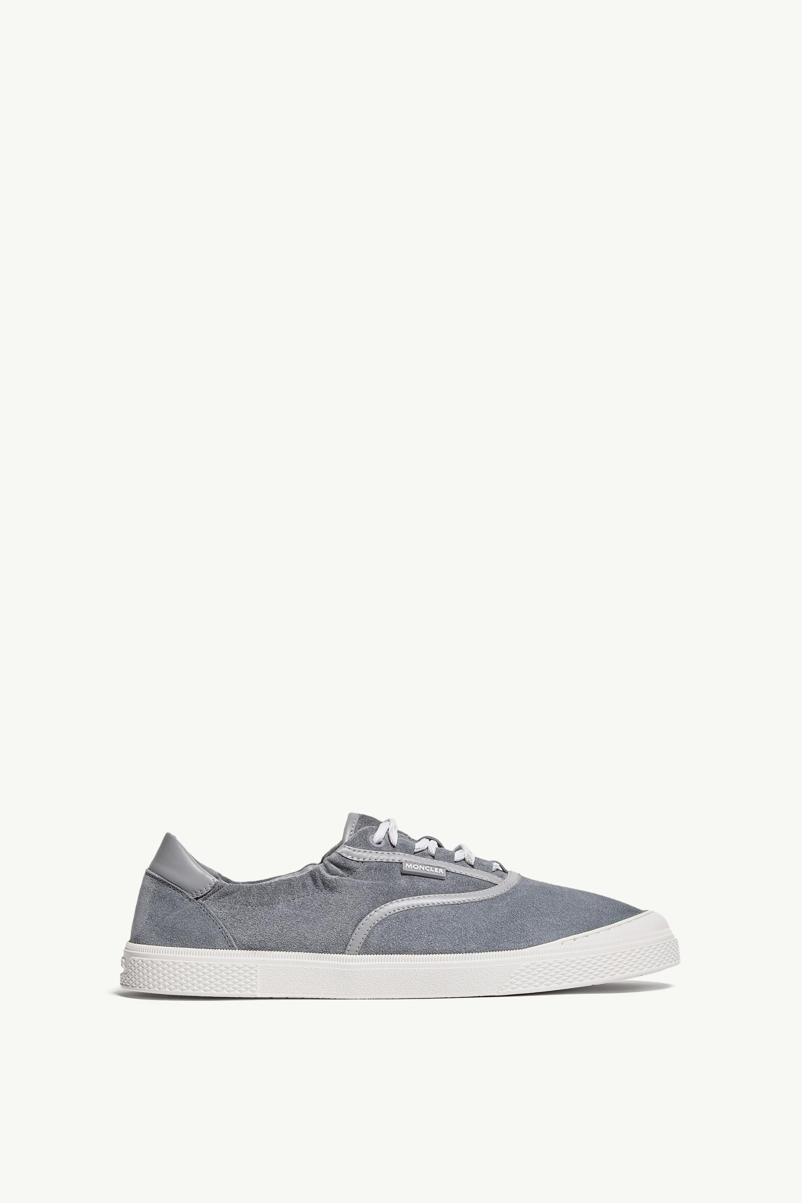 Vera Leisure Suede Trainers Men Gray Moncler