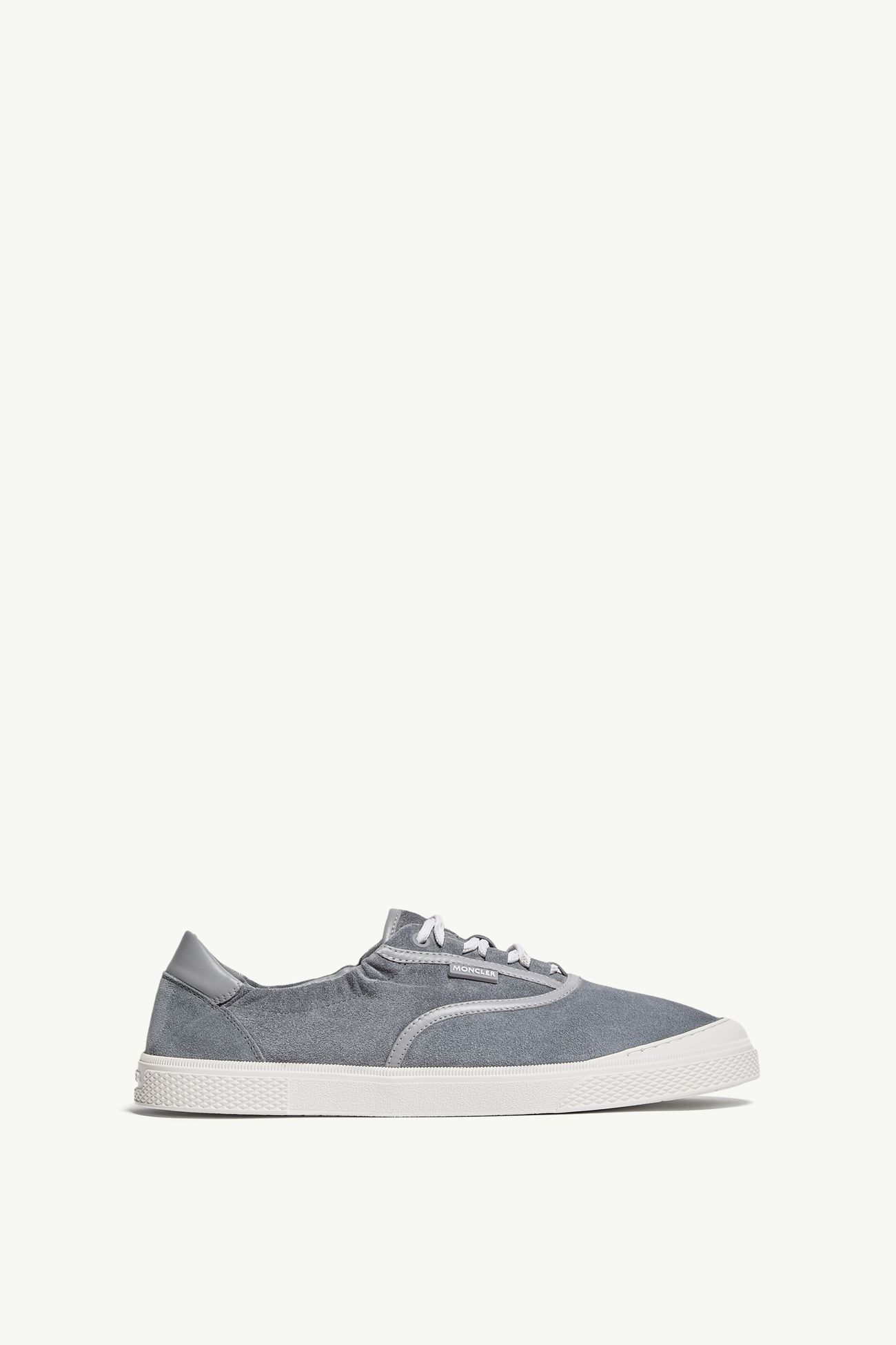 Sneakers Vera Leisure en daim Hommes Gris Moncler 0
