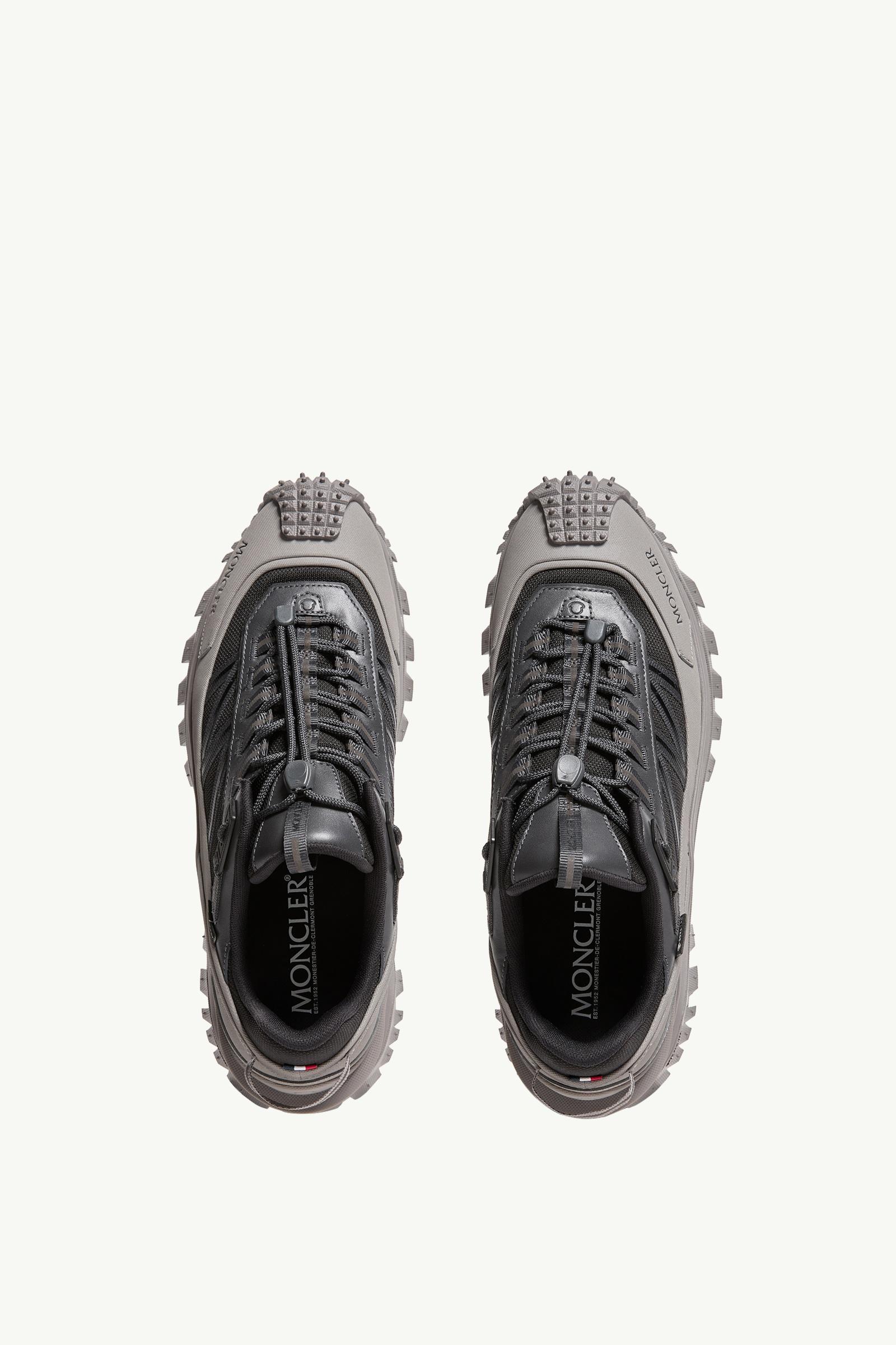 Black & Grey Trailgrip GTX Sneakers - Sneakers for Men | Moncler US