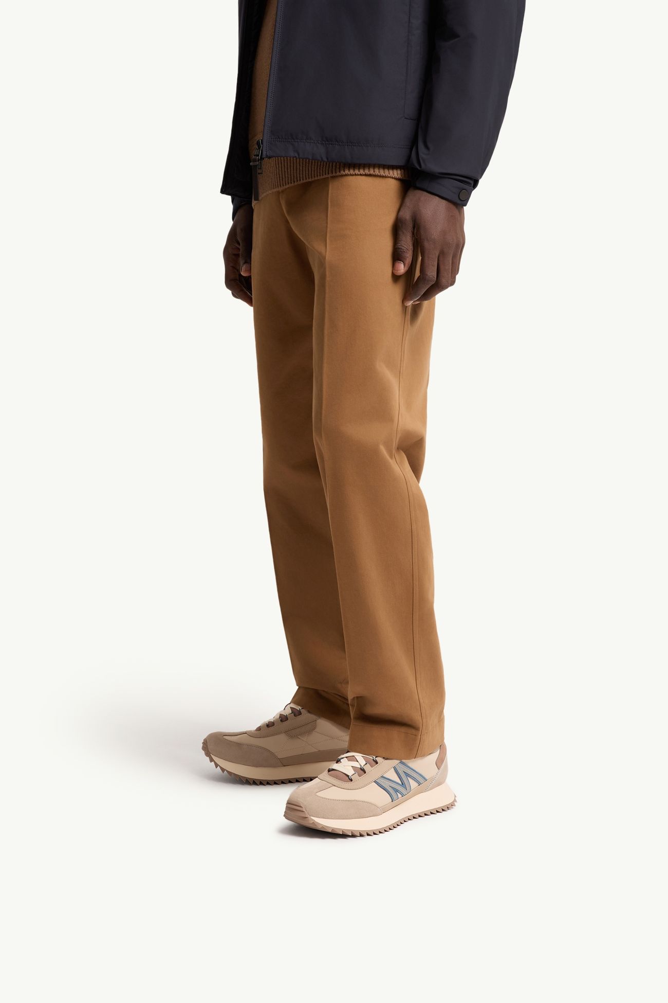 Pacey2 Suede & Nubuck Sneakers Men Beige Moncler 1