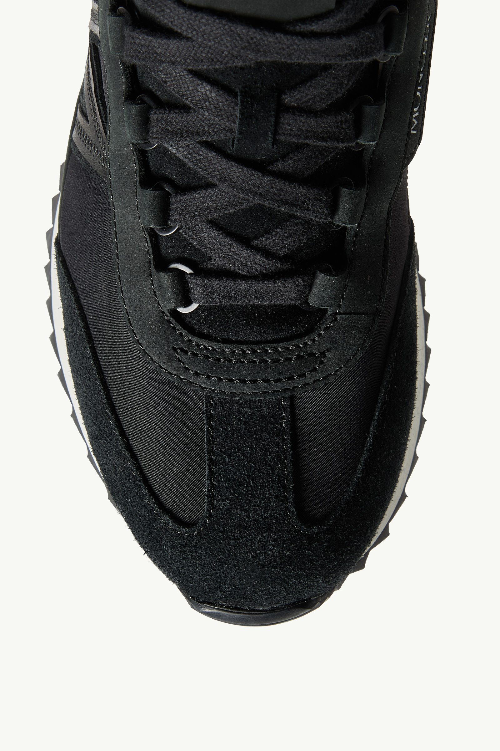 Black Pacey2 Suede & Nubuck Sneakers - Sneakers for Men | Moncler US