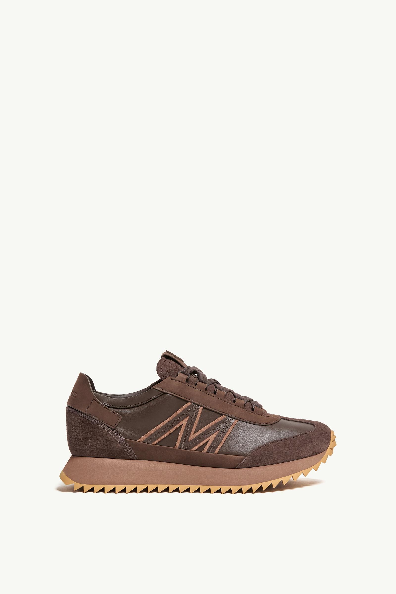 Pacey2 Suede & Nubuck Sneakers Men Brown Moncler, 1 of 0