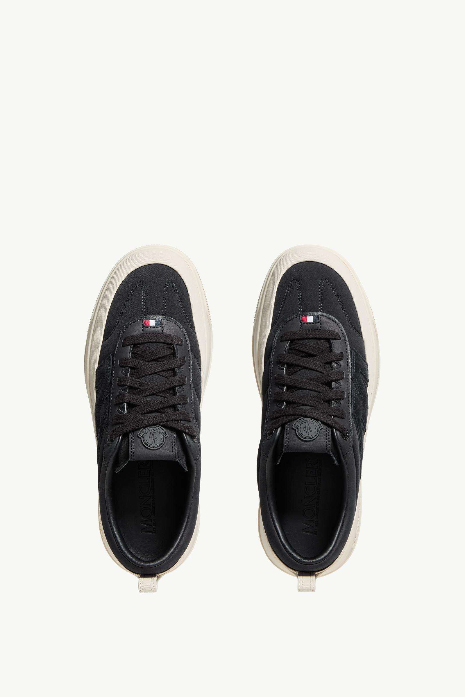 Black Moncler Altive Nubuck & Suede Sneakers - Sneakers for Men
