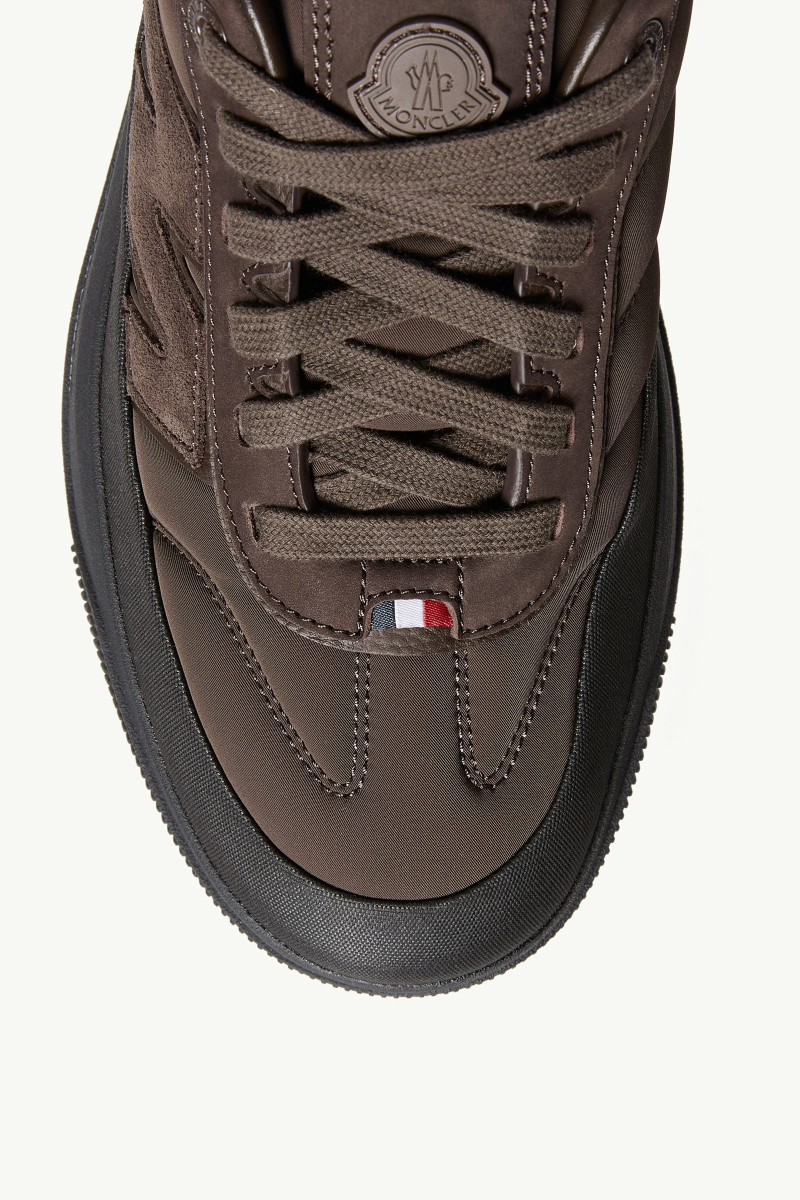 Brown Moncler Altive Nubuck & Suede Sneakers - Sneakers for Men