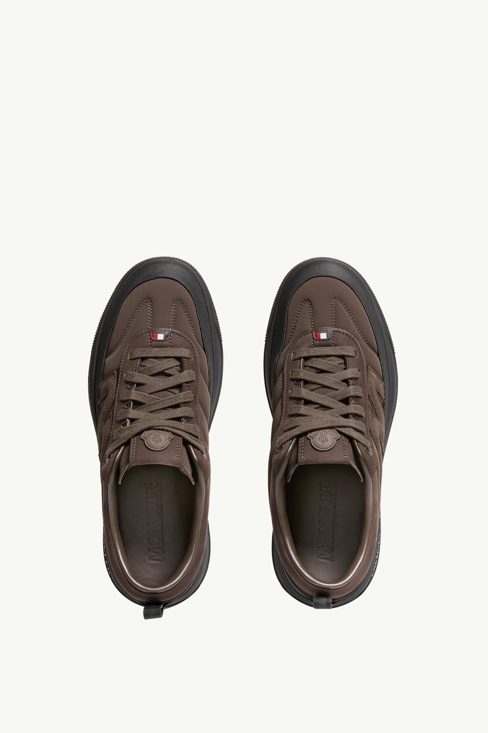 Brown Moncler Altive Nubuck & Suede Sneakers - Sneakers for Men