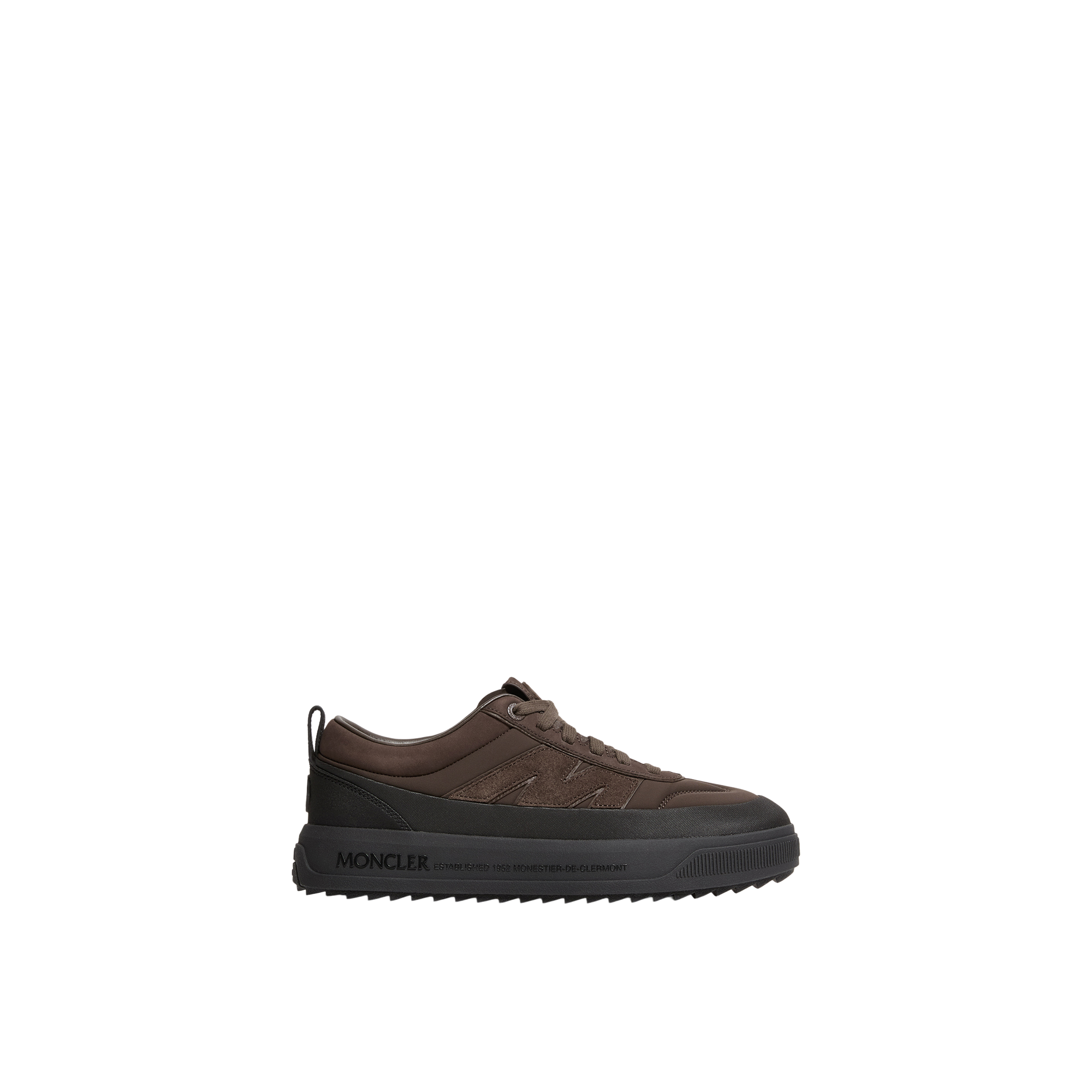 Moncler   Altive Nubuck & Suede Trainers for Men in Brown, Size: 41