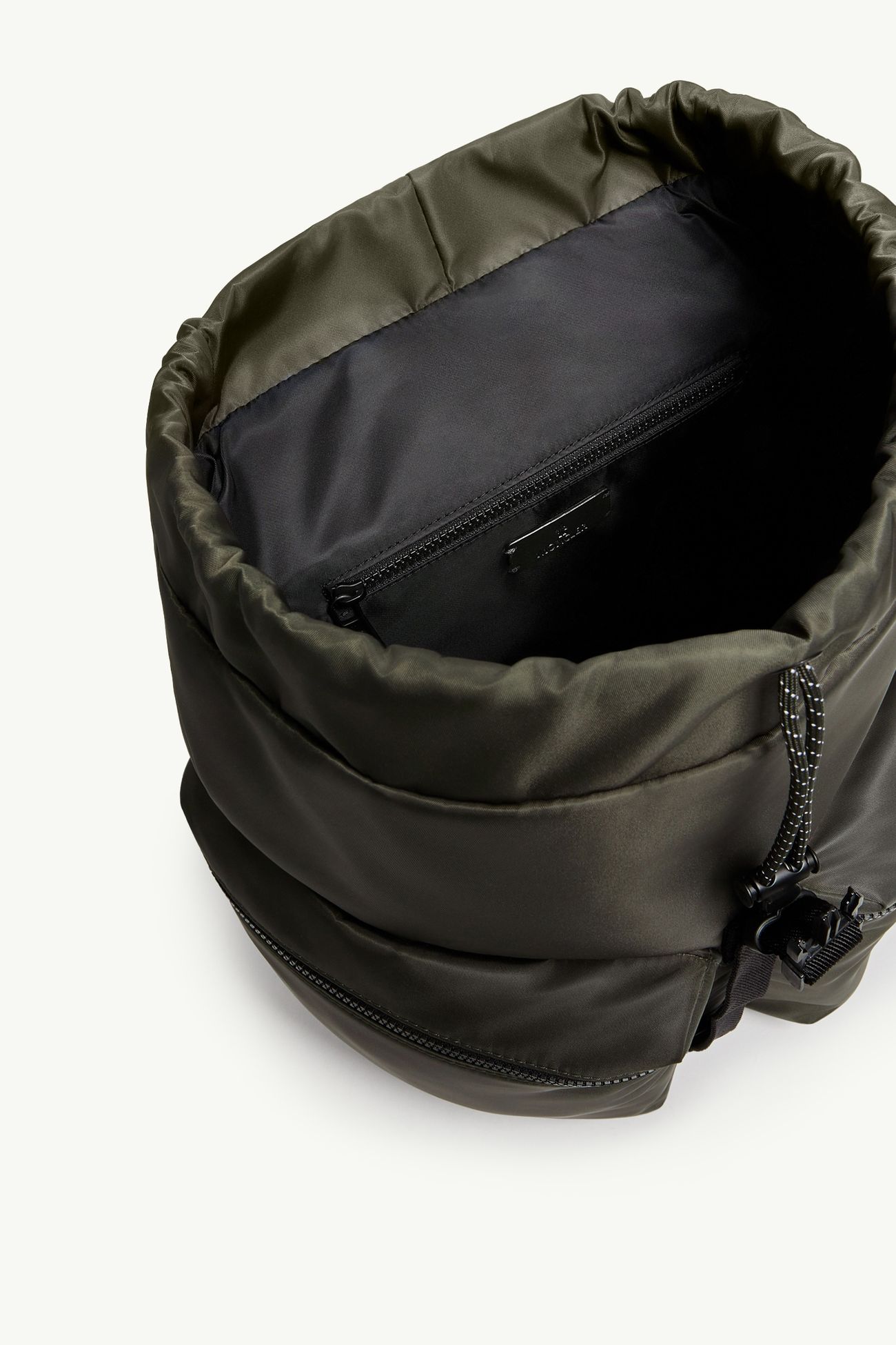 Kenton Drill Backpack Men Olive Green Moncler 4