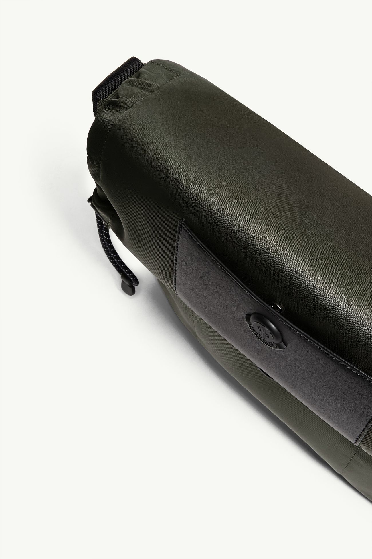 Kenton Drill Messenger Bag Men Olive Green Moncler 5