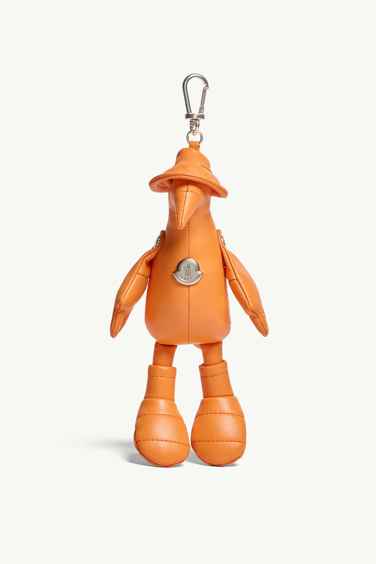 Duck-Shaped Key Ring Men Orange Moncler 0