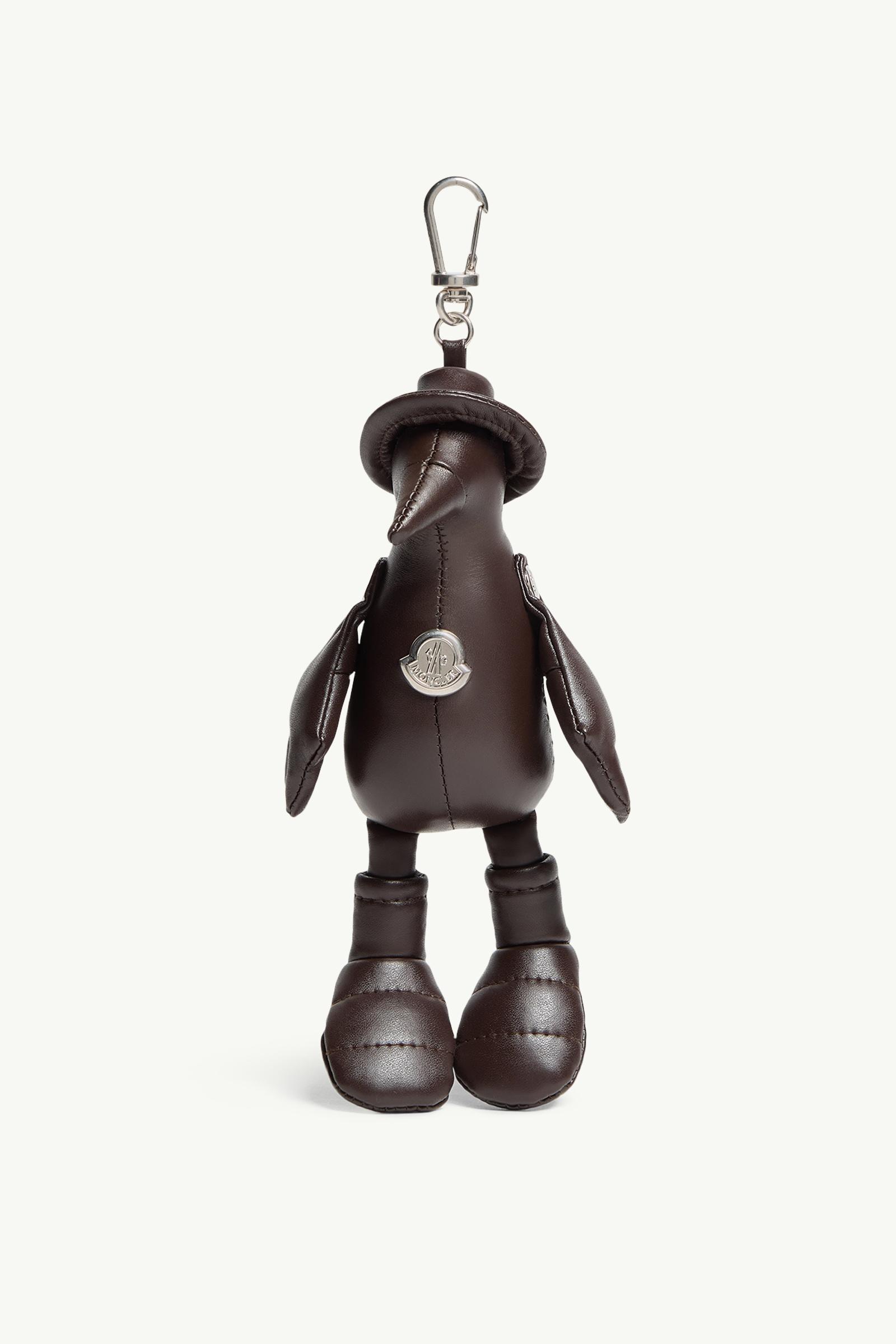 Duck-Shaped Key Ring Men Brown Moncler, 1 of 0