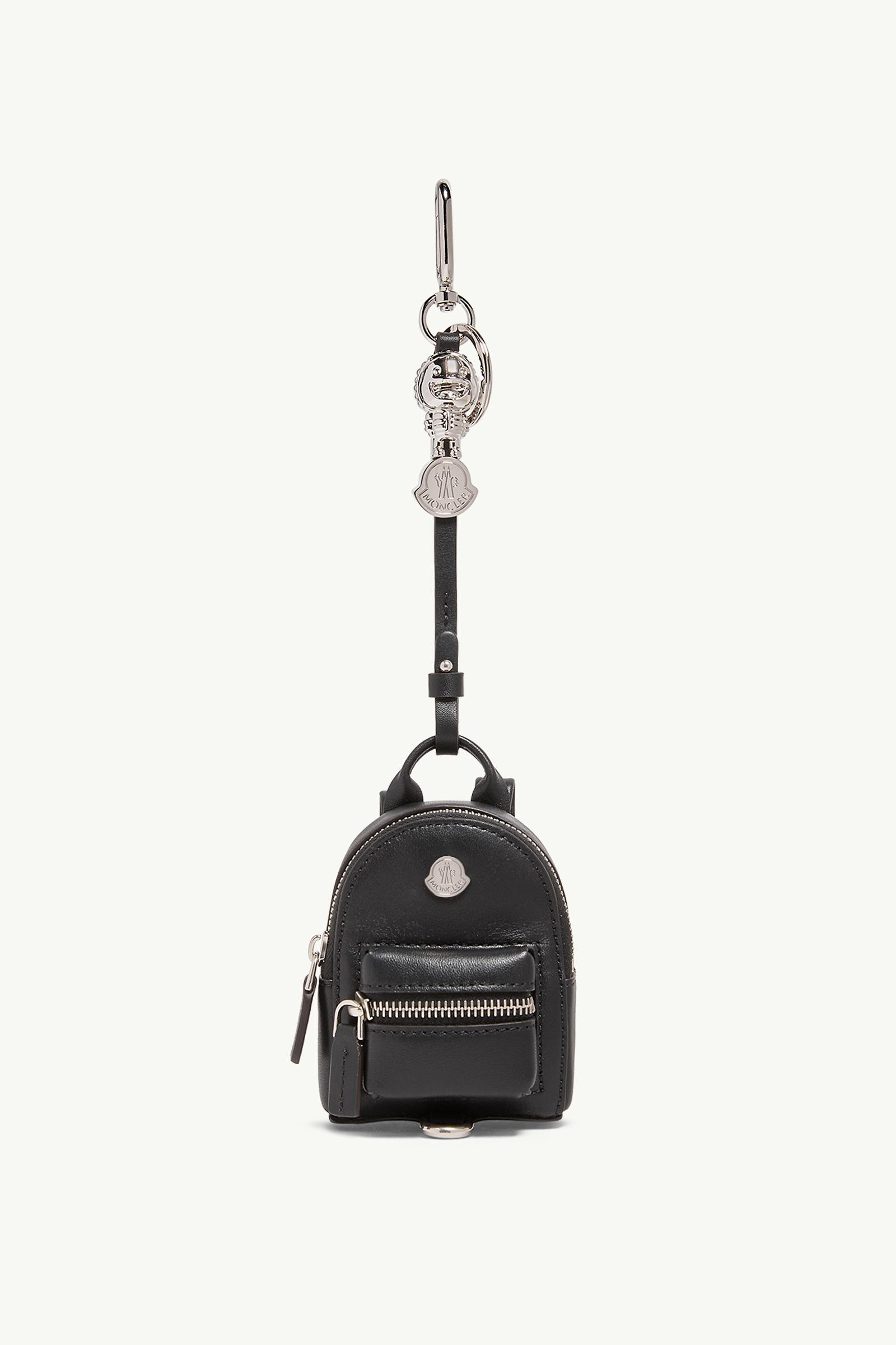 Backpack Leather Key Holder Men Black Moncler, 1 of 0