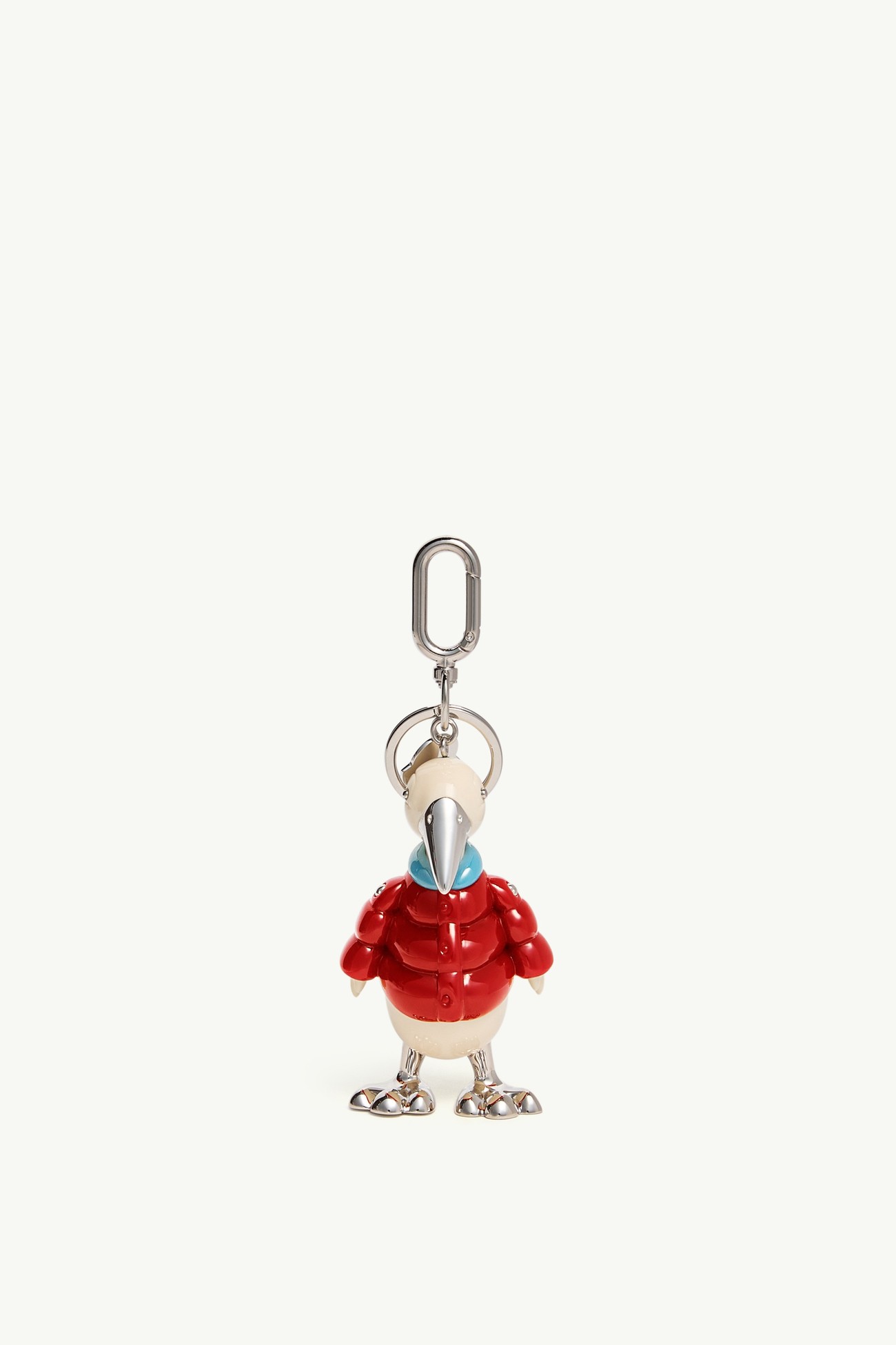 Portachiavi Duck Uomo Rosso Moncler 0