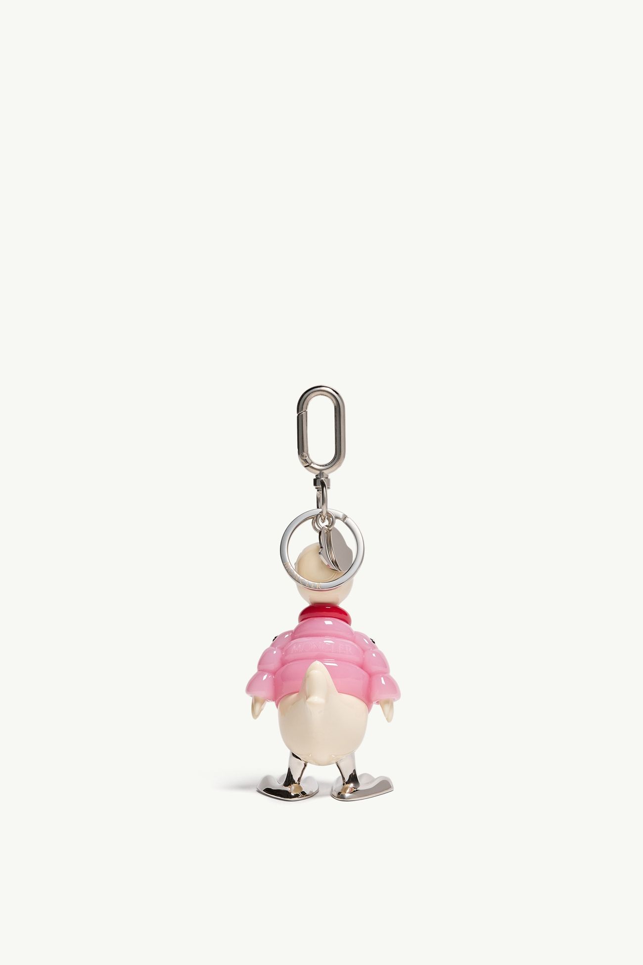Duck Keychain Men Bright Pink Moncler 2
