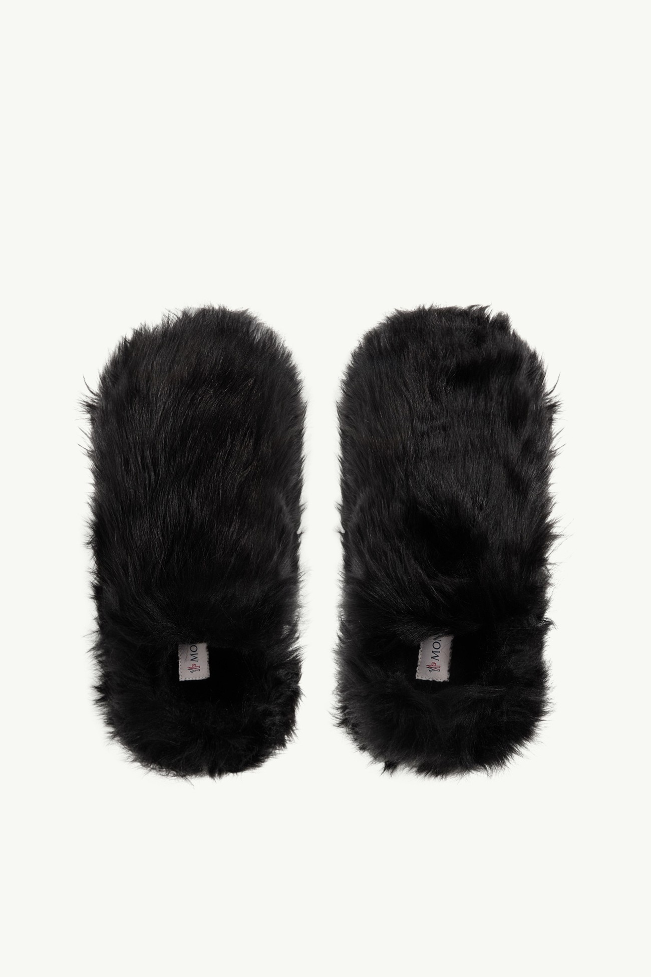 Scarpe basse Snug in shearling Donna Nero Moncler 5