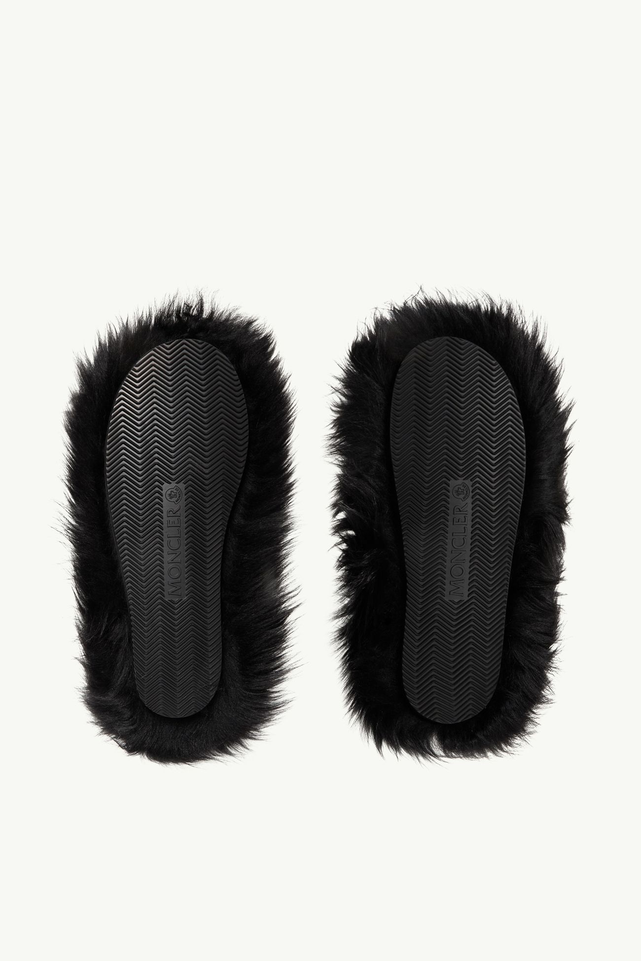 Snug Flats aus Shearling Damen Schwarz Moncler 6