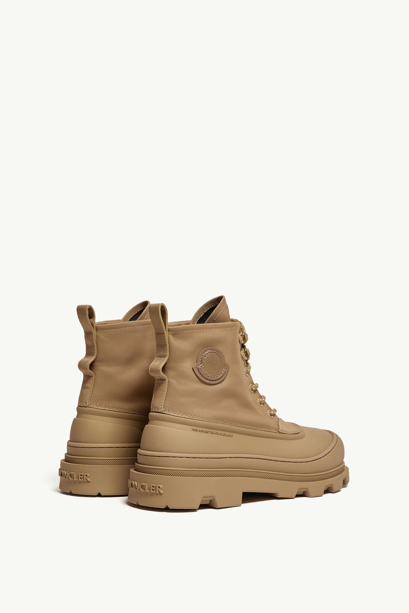 Stivali stringati Vera Sheal Donna Beige Moncler 4